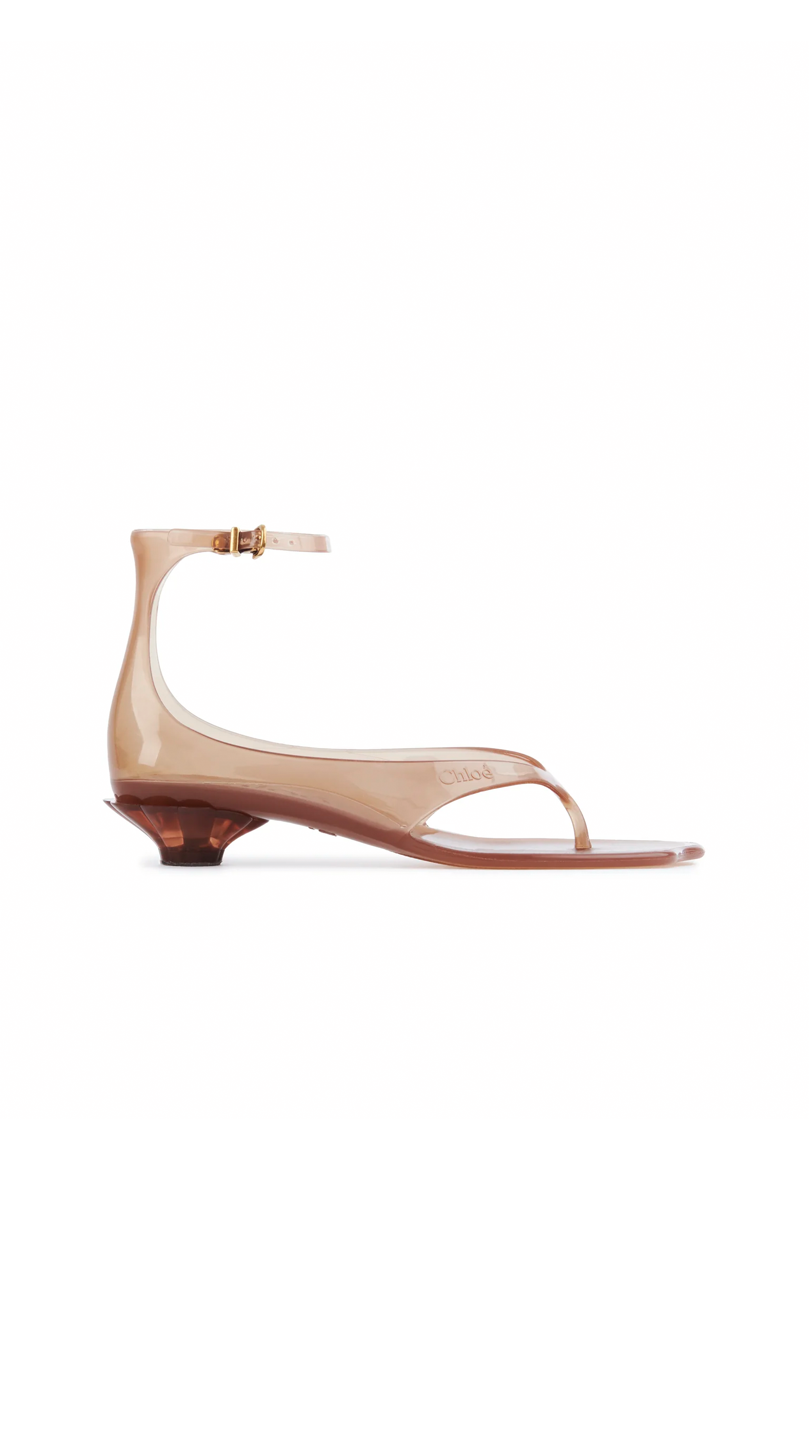 Chloé Jelly Sandal - Sunny Brown