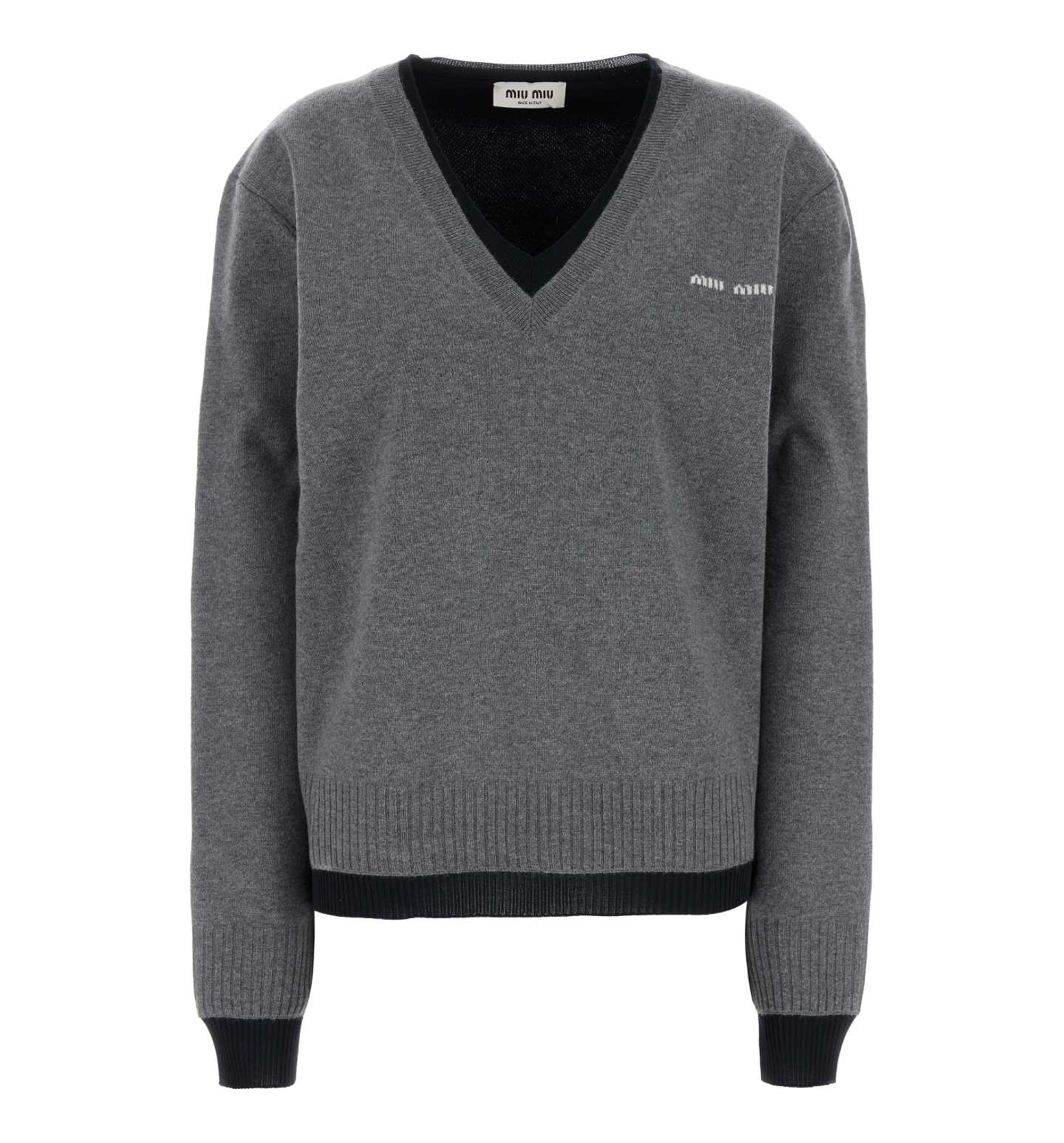 Silk and Cashmere V-neck Sweater