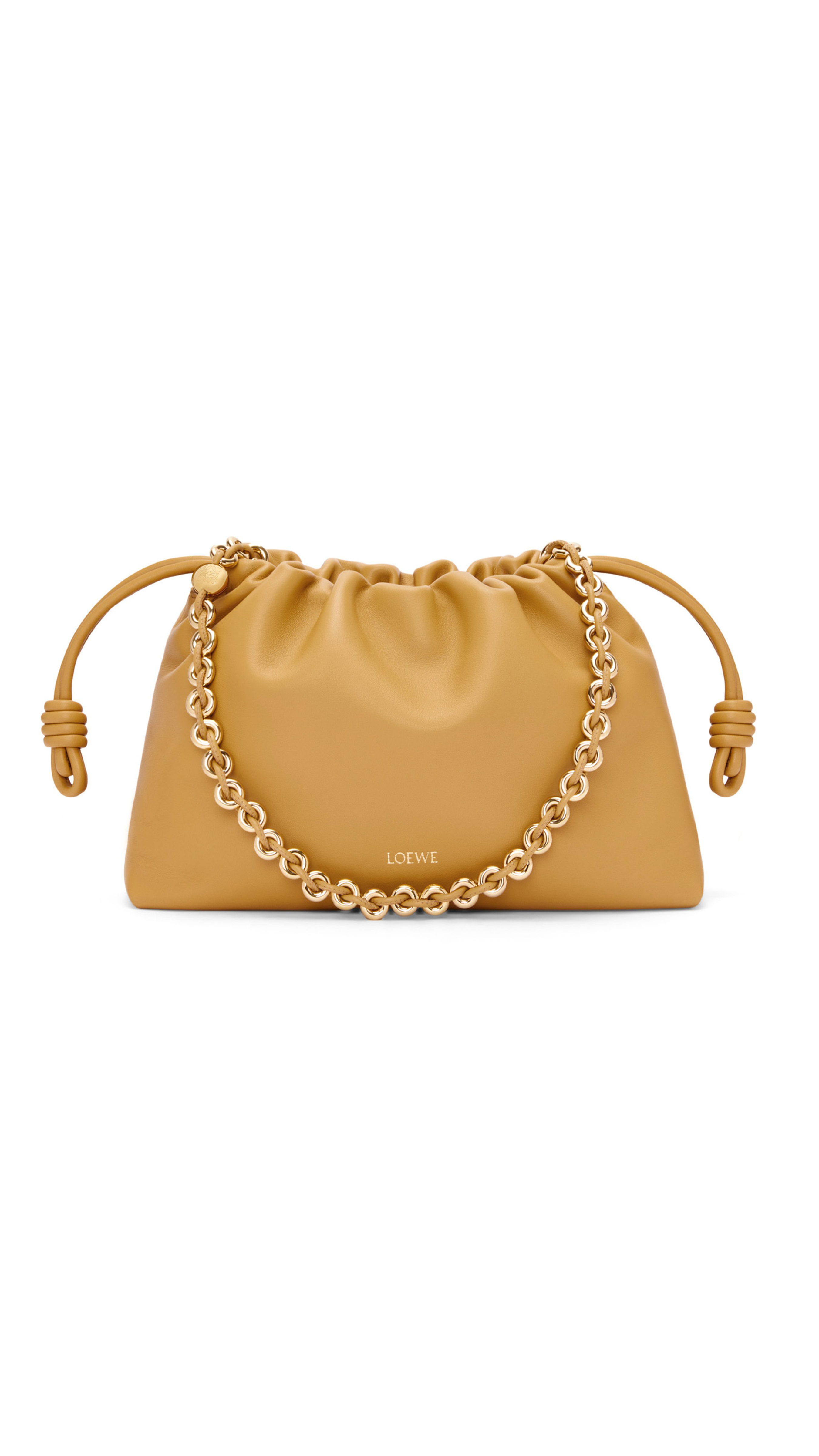 Flamenco Purse Bag in Mellow Nappa Lambskin - Sahara