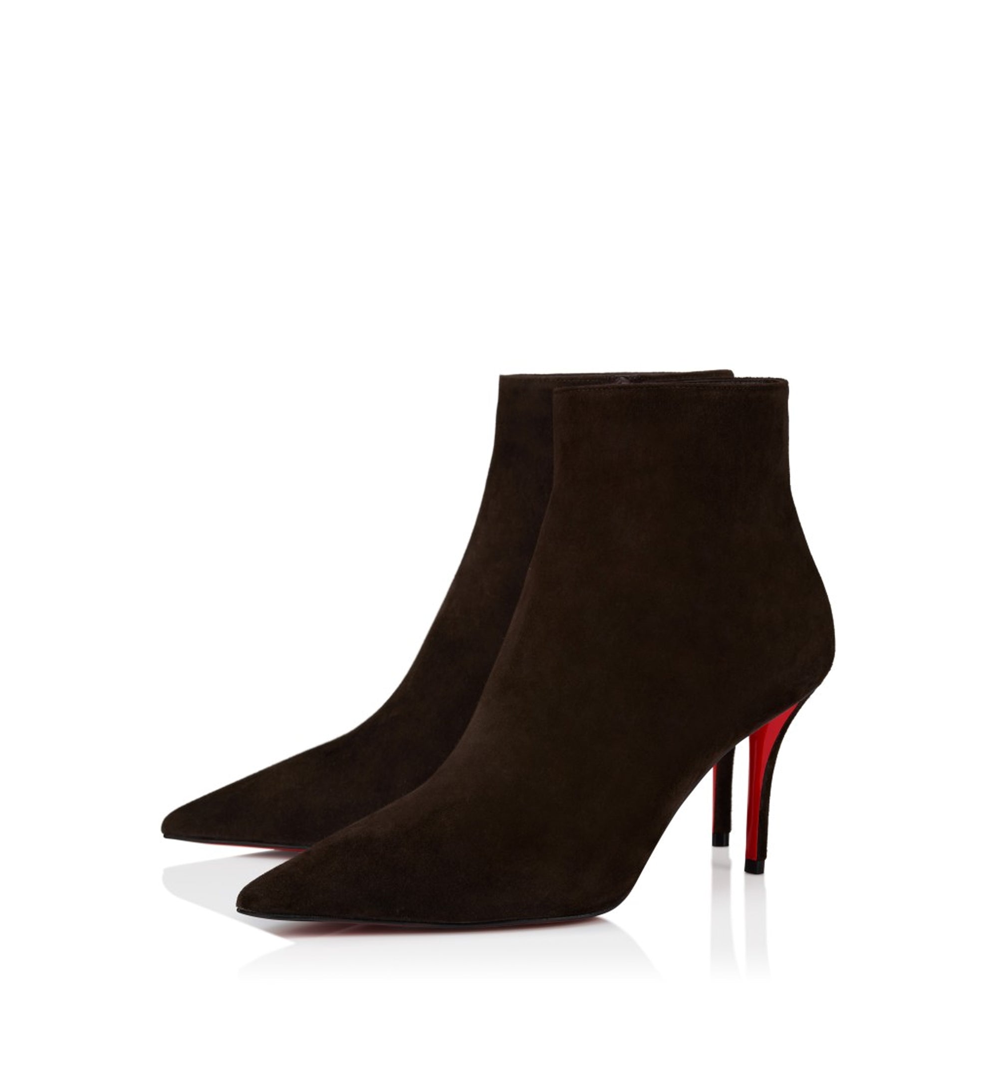 80 mm Low boots Veau velours