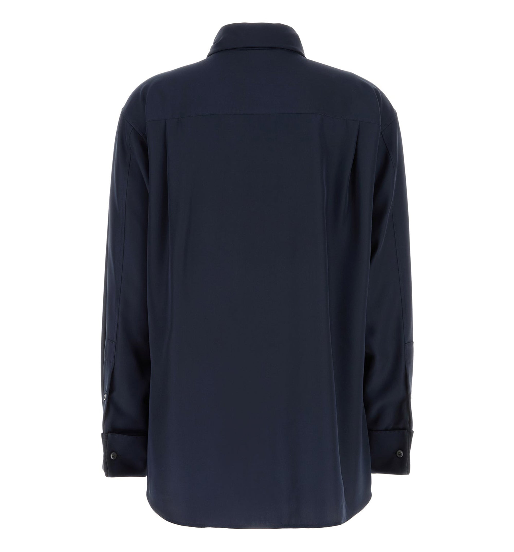 Scarf Shirt in Silk