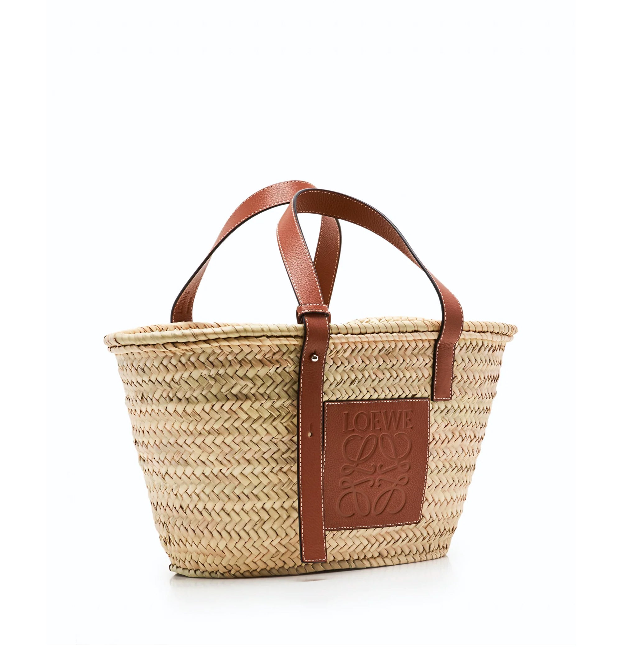 Palm Leaf Basket Bag