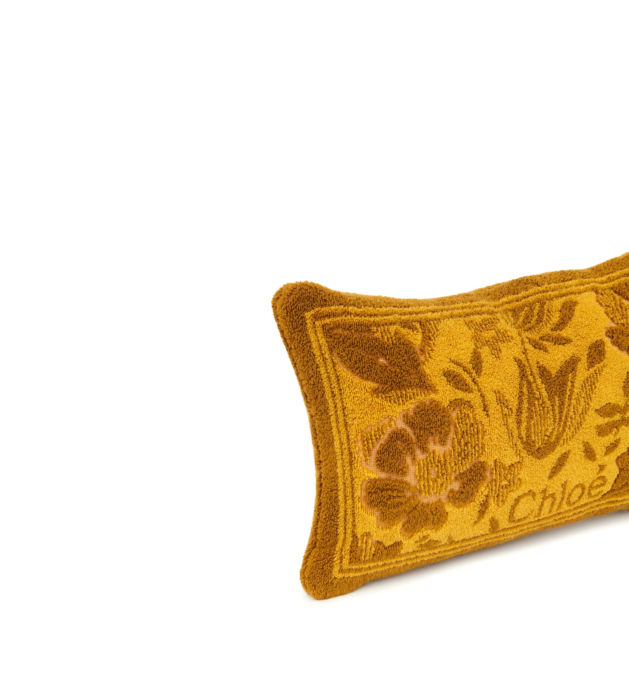 The Chloé Plage Beach Pillow in Cotton Toweling