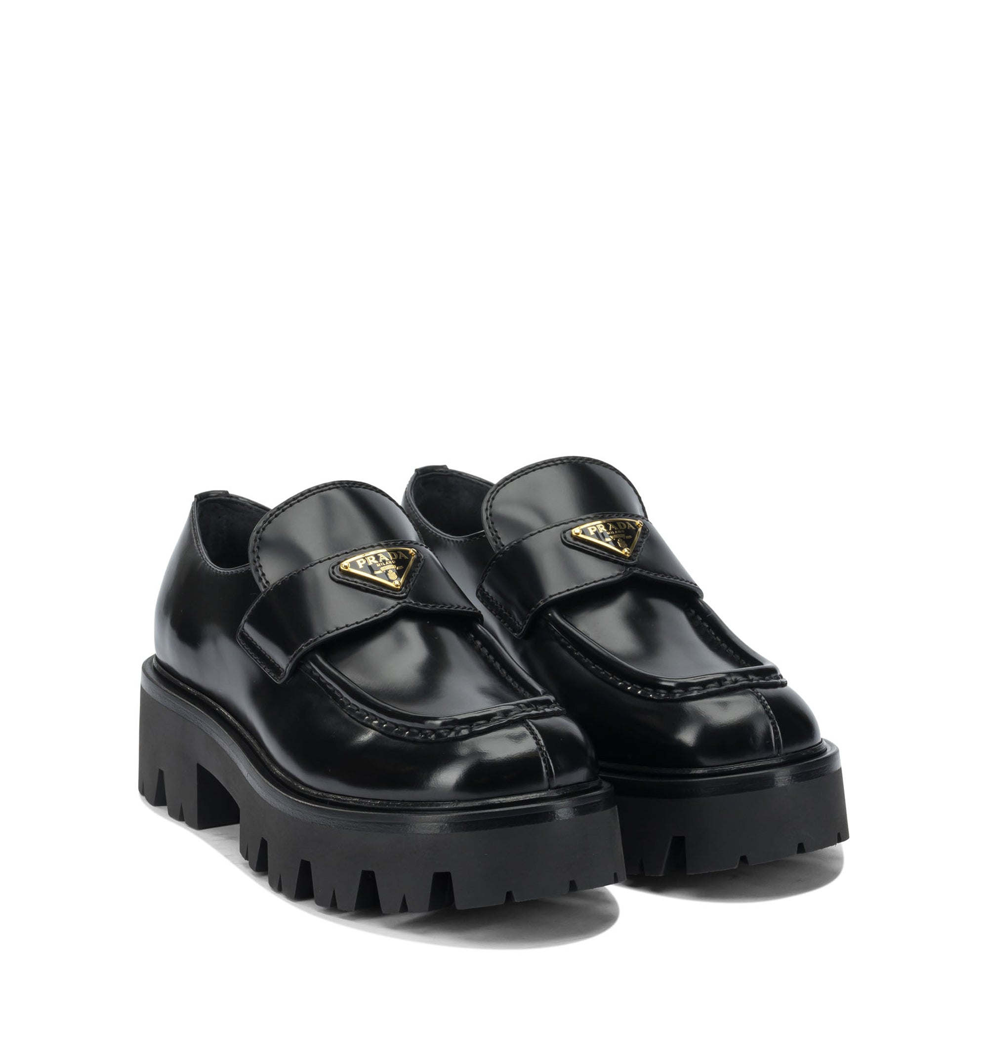 Leather Loafers Featuring Chunky Sole