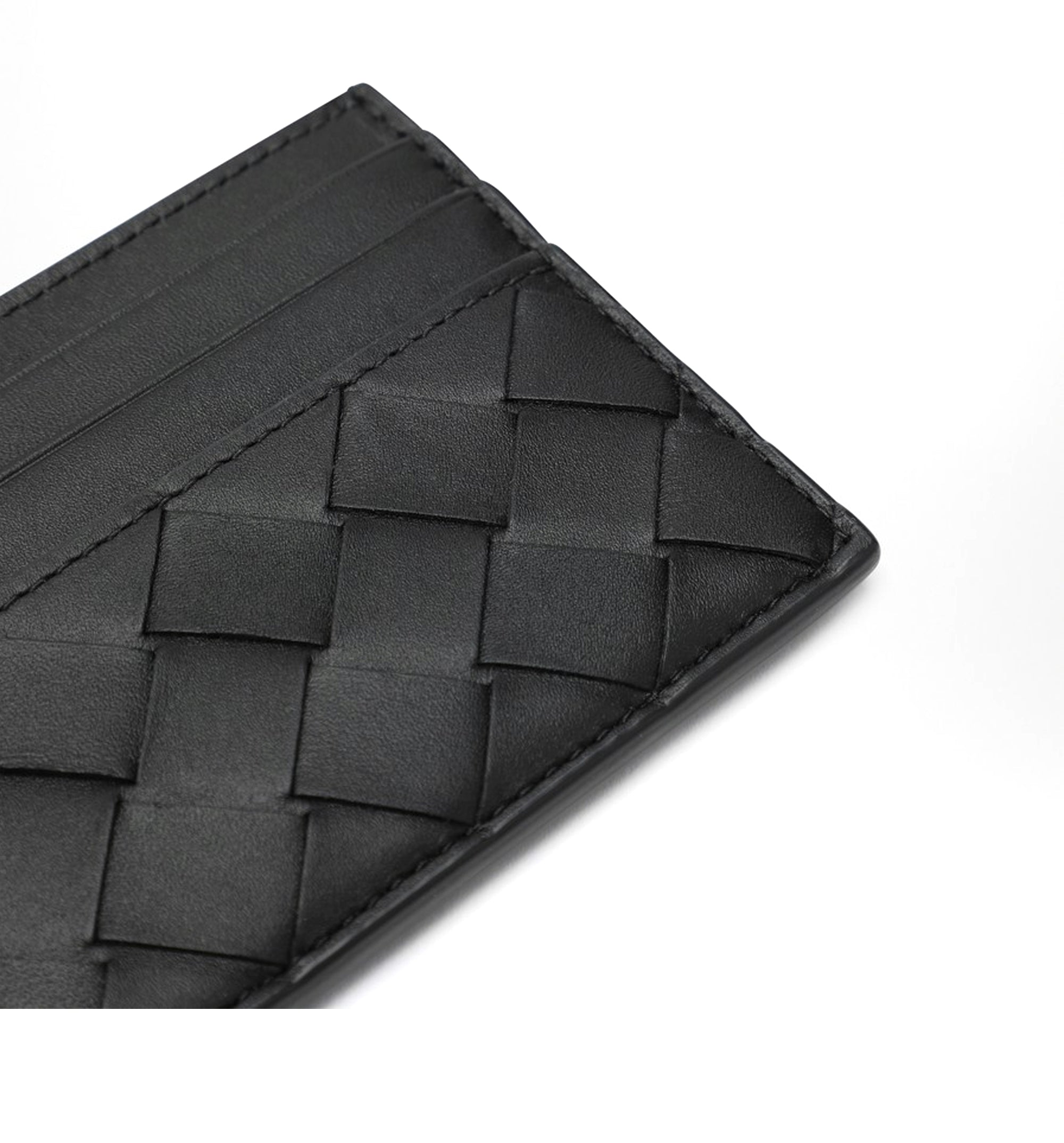 Card Holder with iconic intrecciato