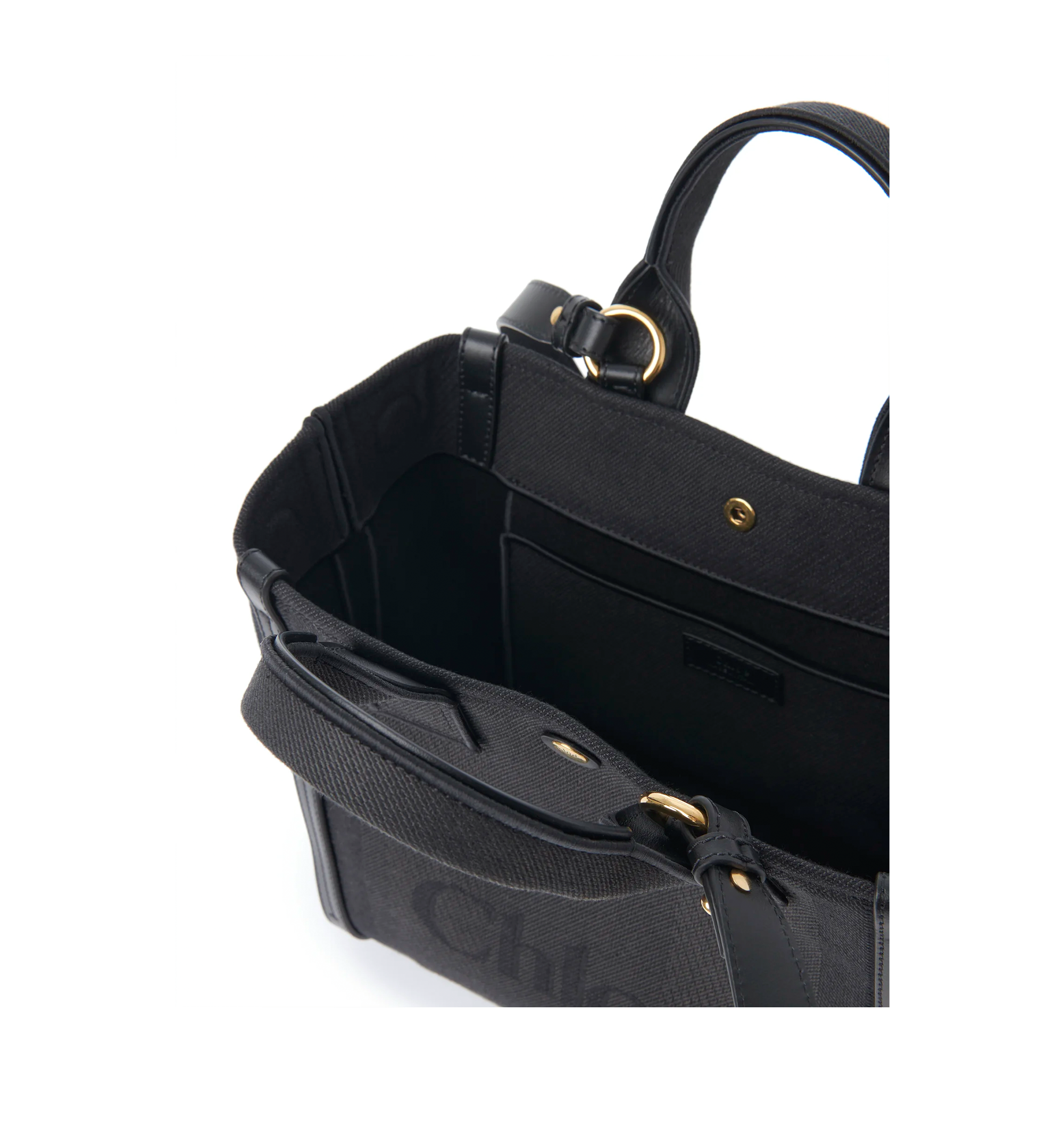 Small Chloé Carry Tote Bag in Canvas
