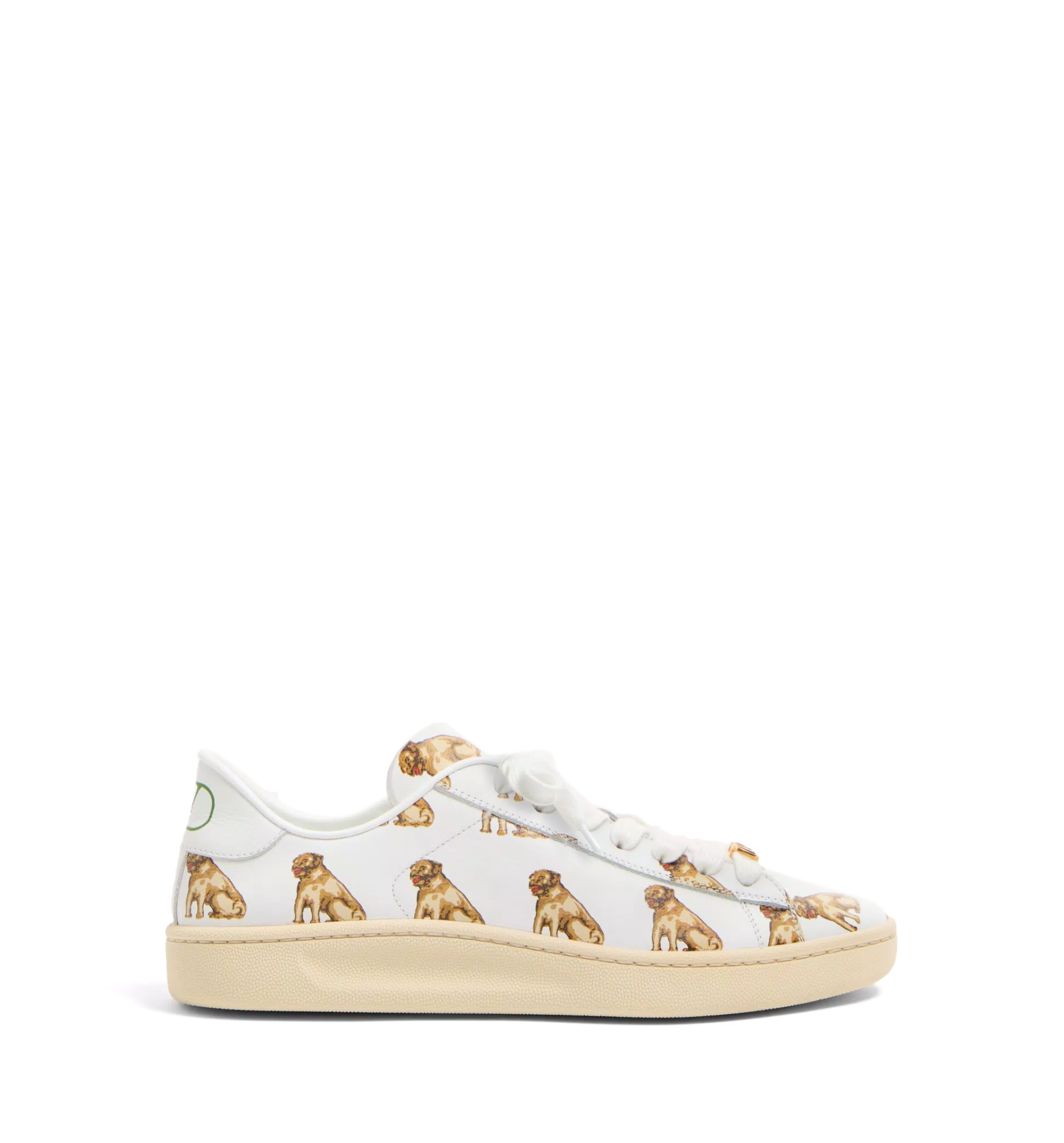 Royco Sneaker In Nappa Calfskin With Petit Charles Pattern