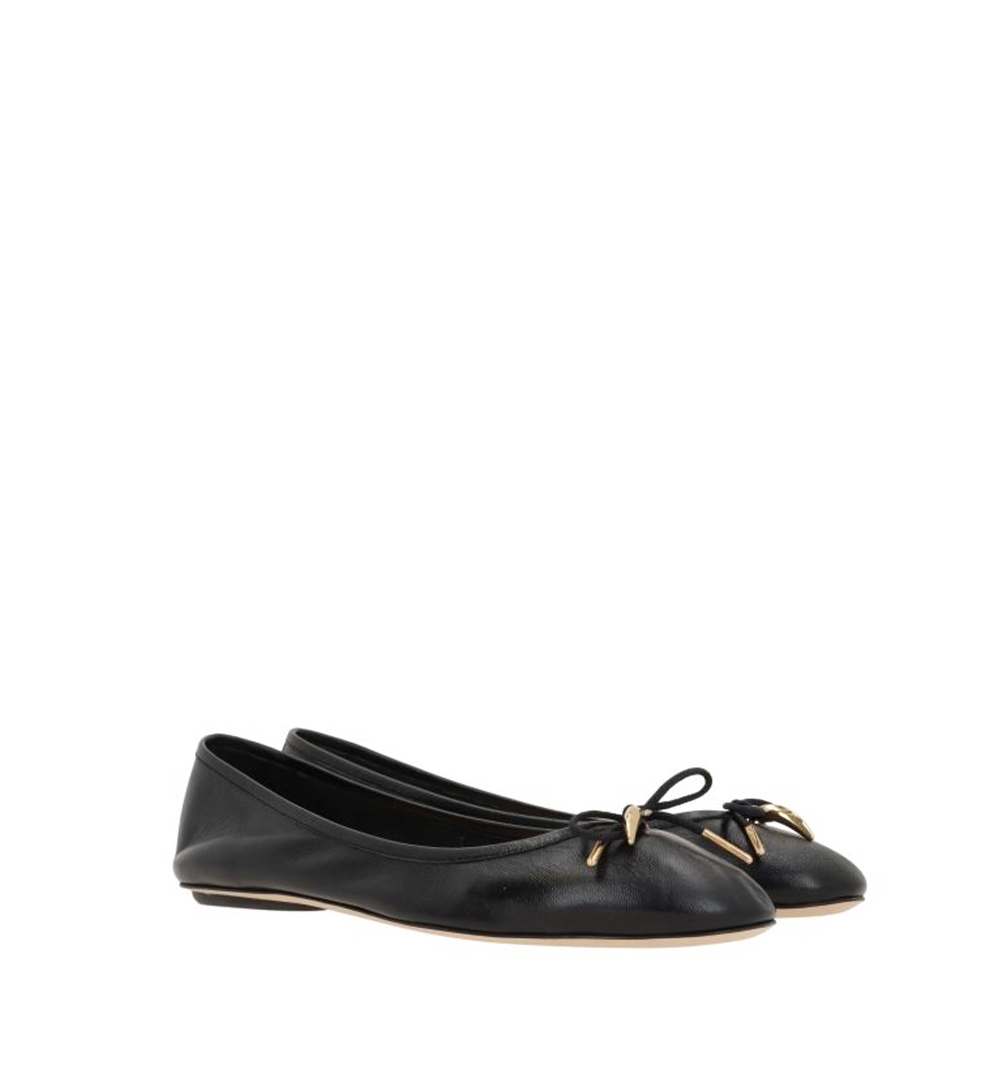 Iris Leather Ballerinas
