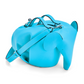 Large Elephant Bag in Classic Calfskin - Cyan