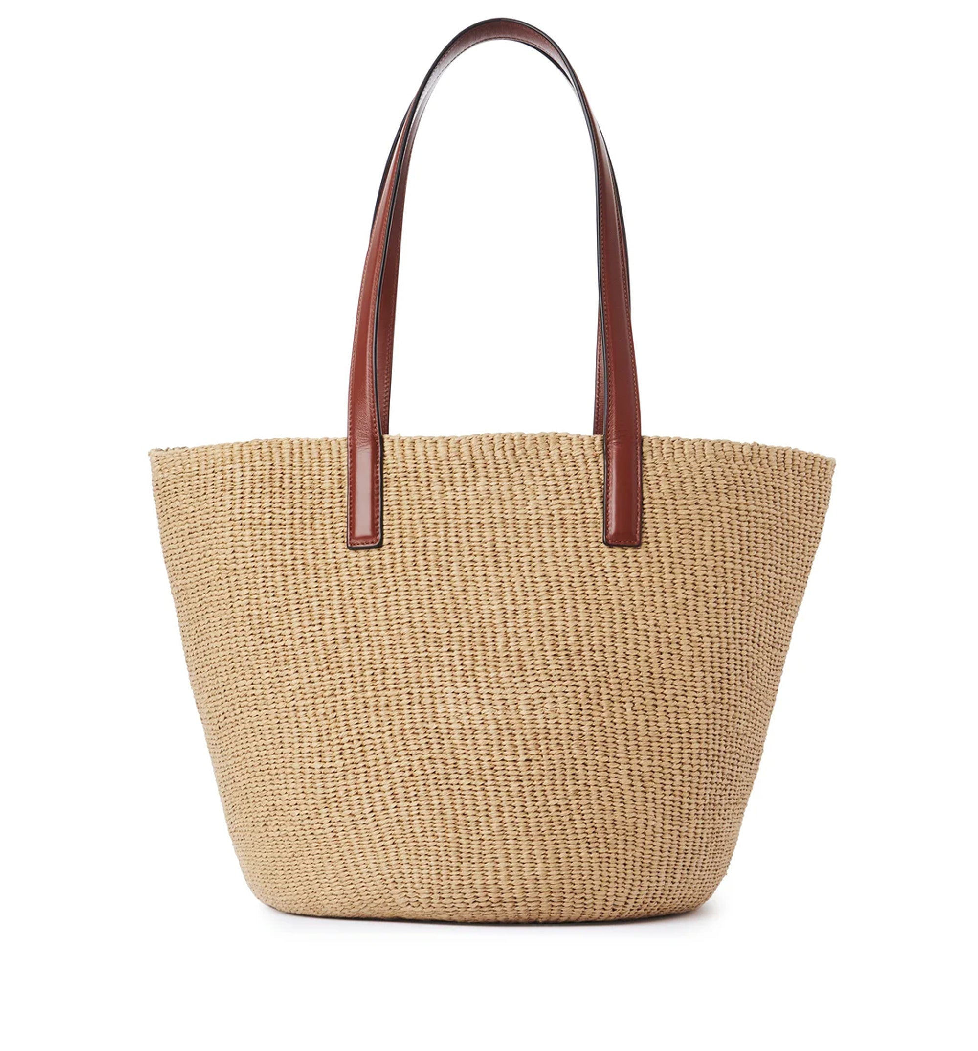 Large Horse Medal Basket In Natural Fibers