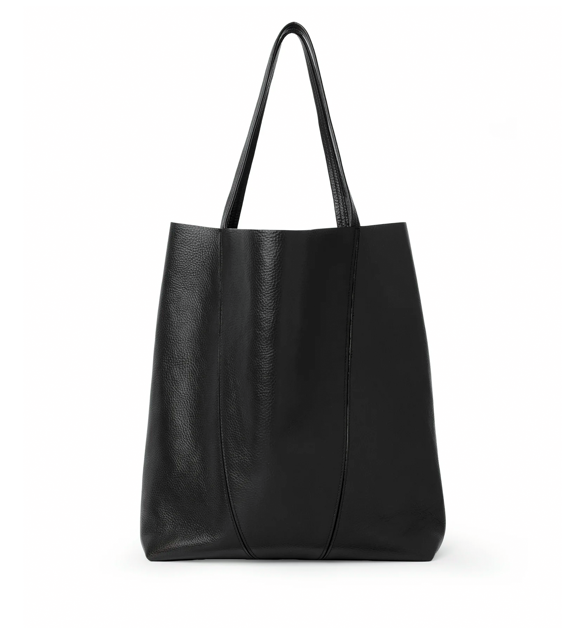 Large Chloé Spin Tote Bag in Grained Leather