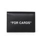 "For Cards" Bi-fold Wallet - Black/White