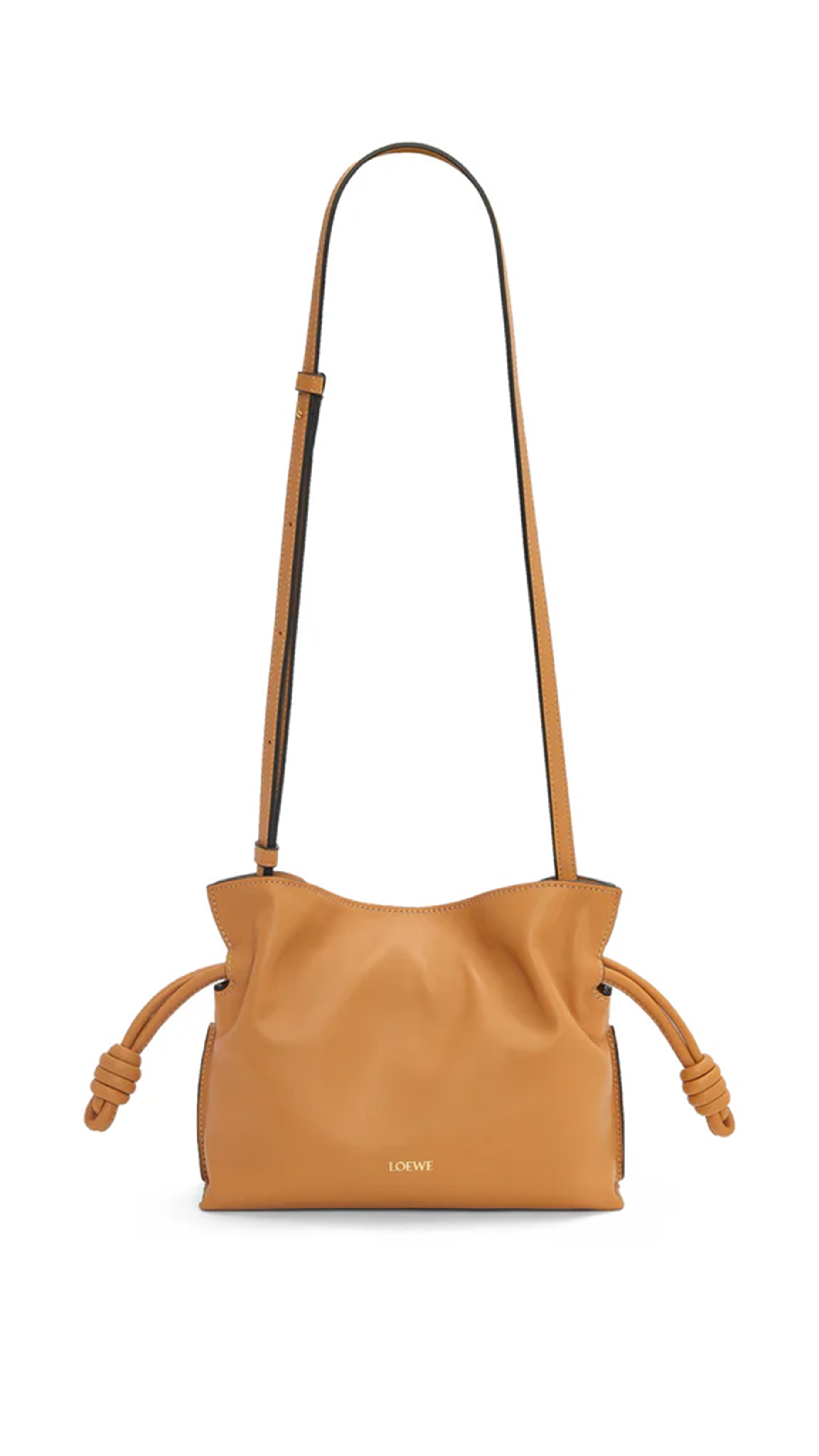 Mini Flamenco Clutch in Nappa Calfskin - Warm Desert