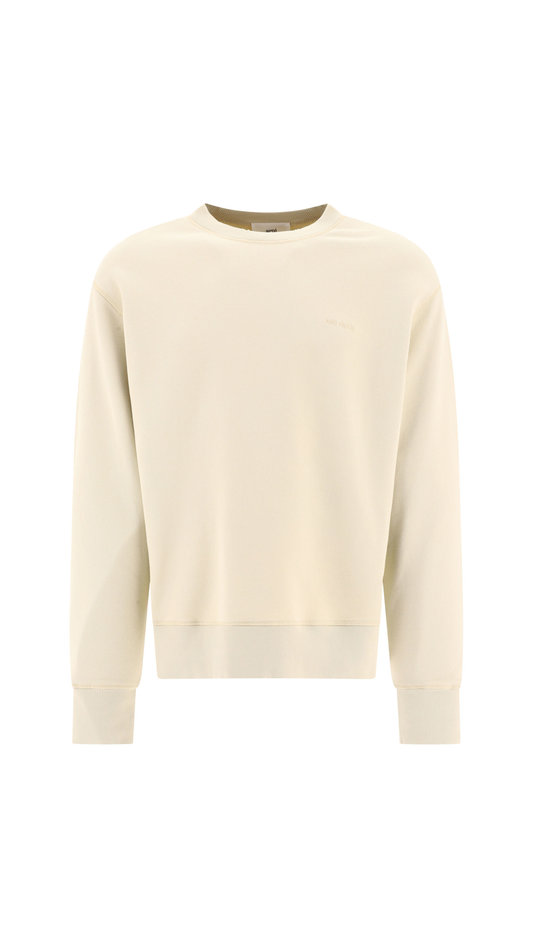 "Fade Out" crewneck - Ivory