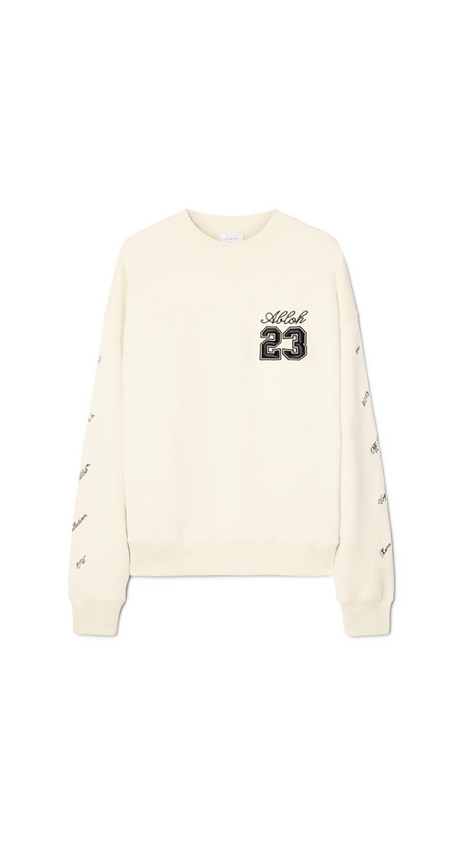"23 Logo Skate" sweatshirt - Beige