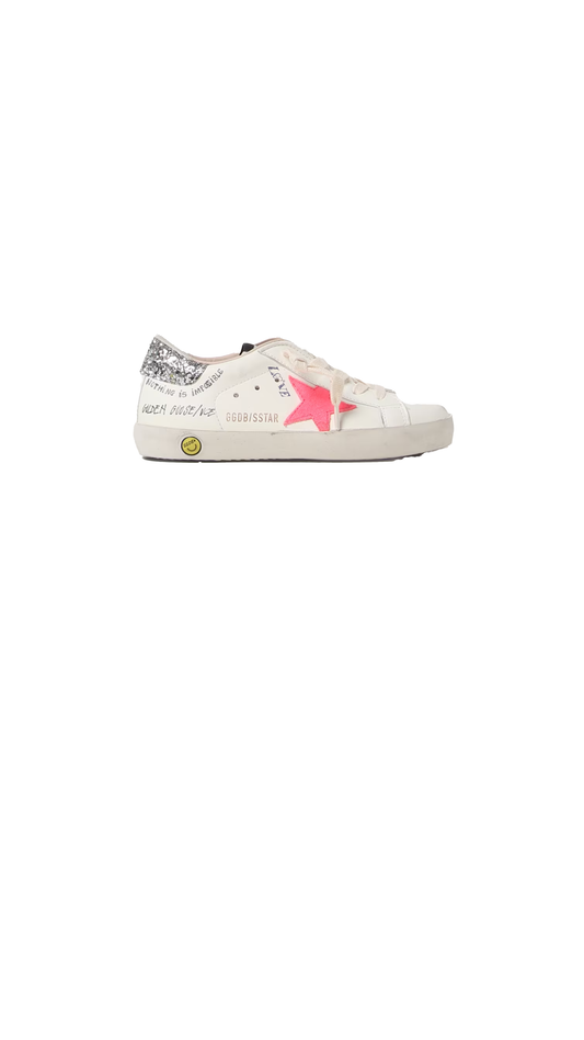 "Super-Star" sneakers - White/Pink