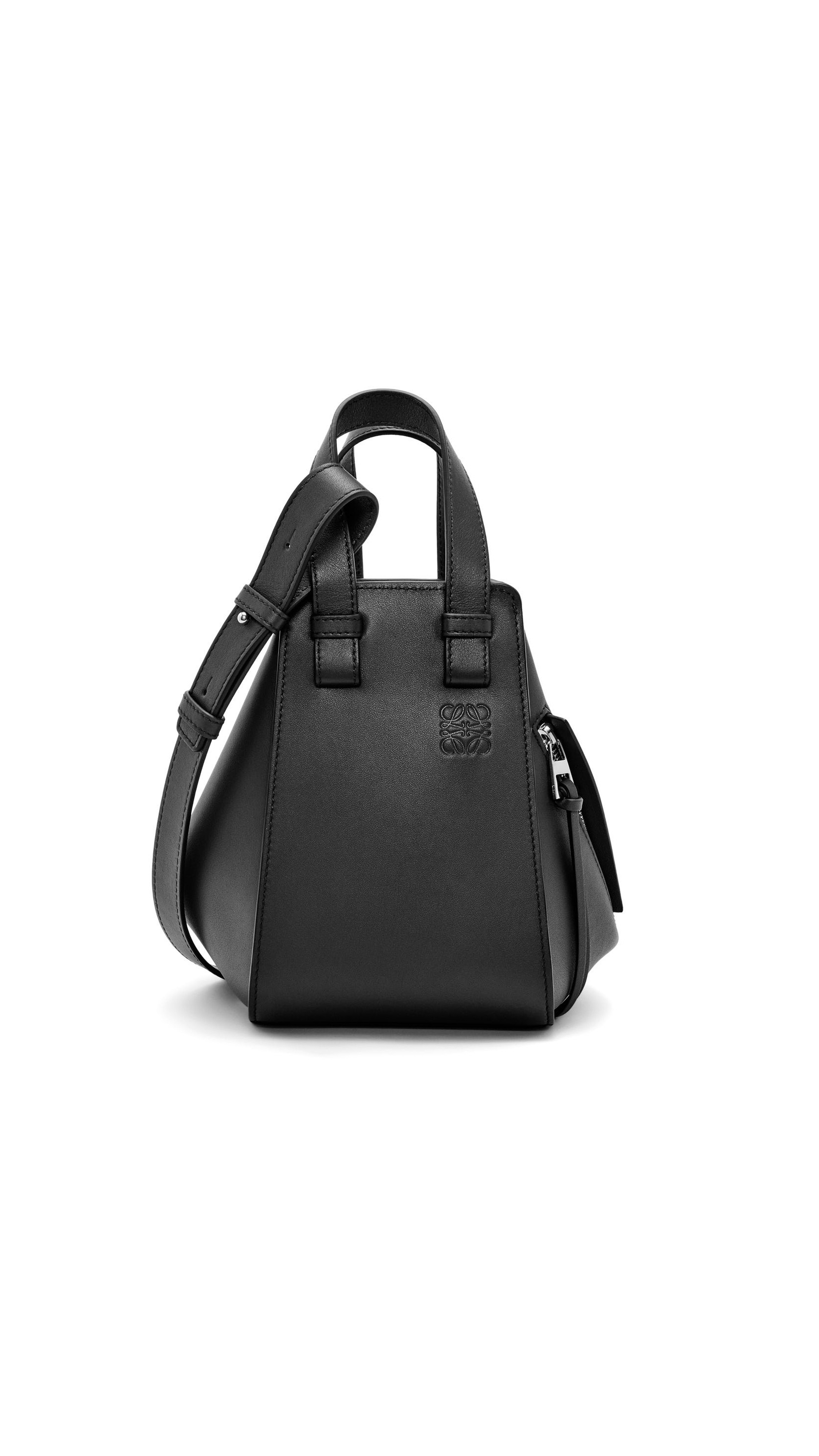 Compact Hammock Bag in Classic Calfskin