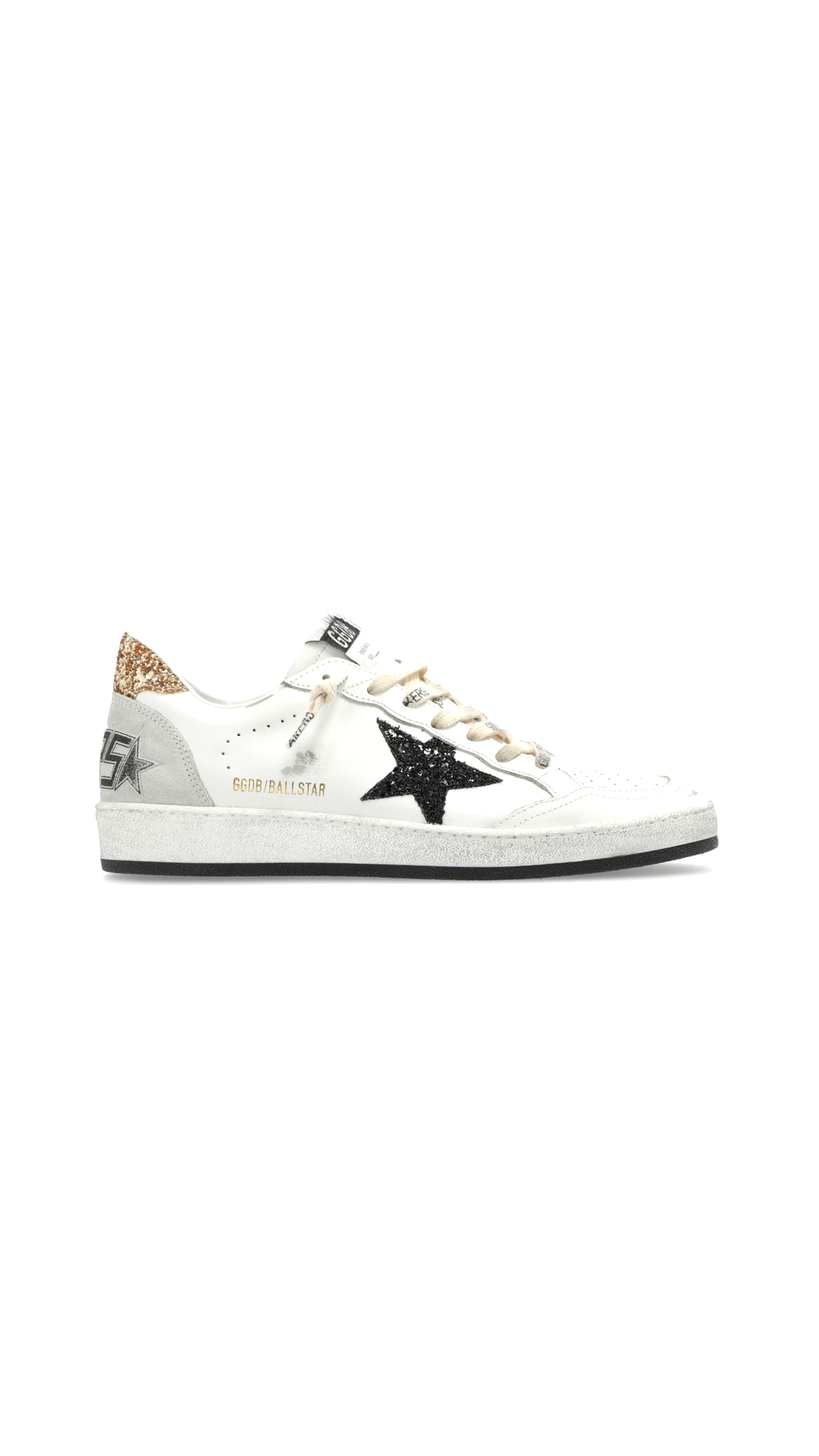 Ballstar Sneakers - White/Gold