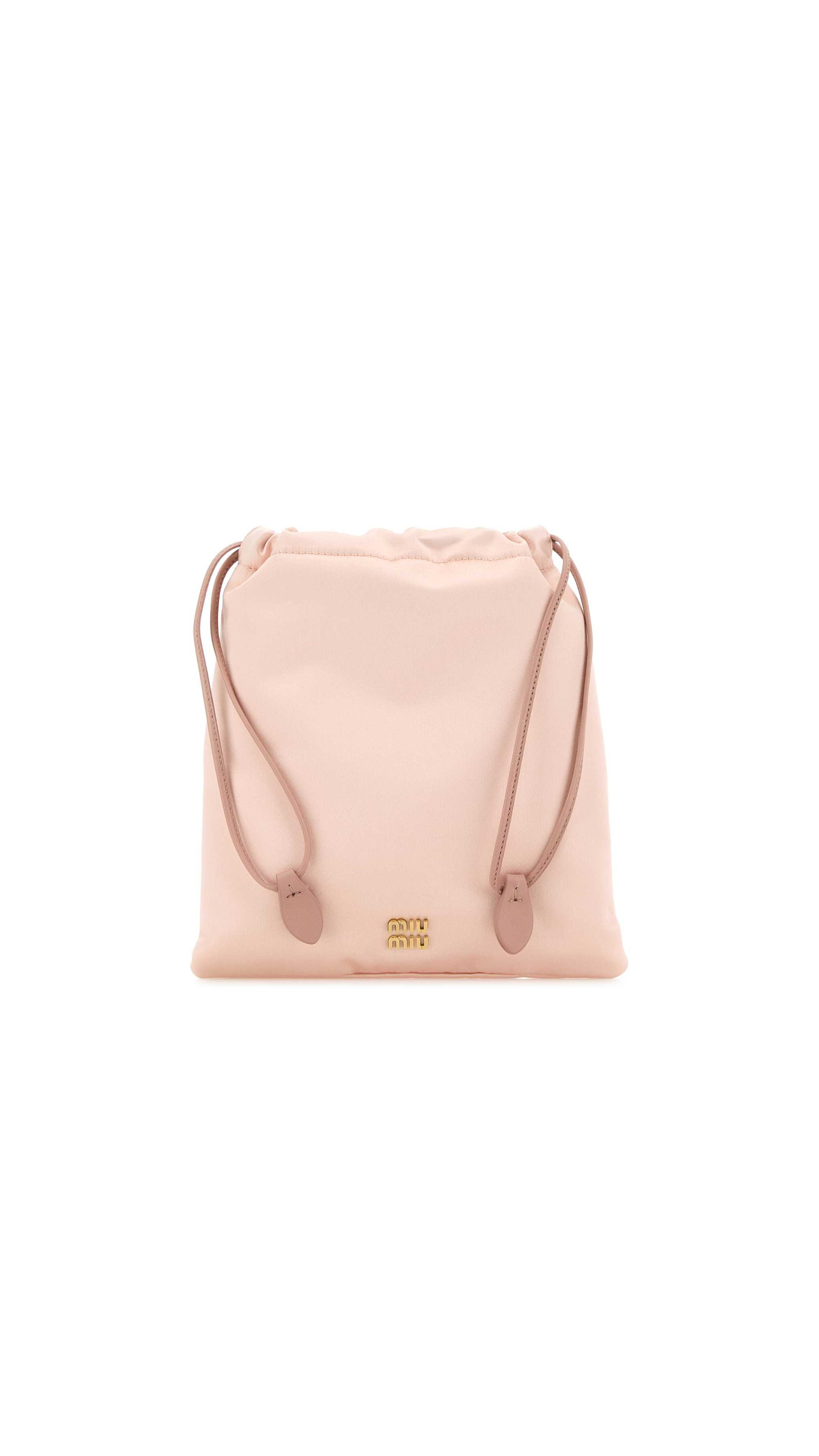 Satin Pouch - Pink
