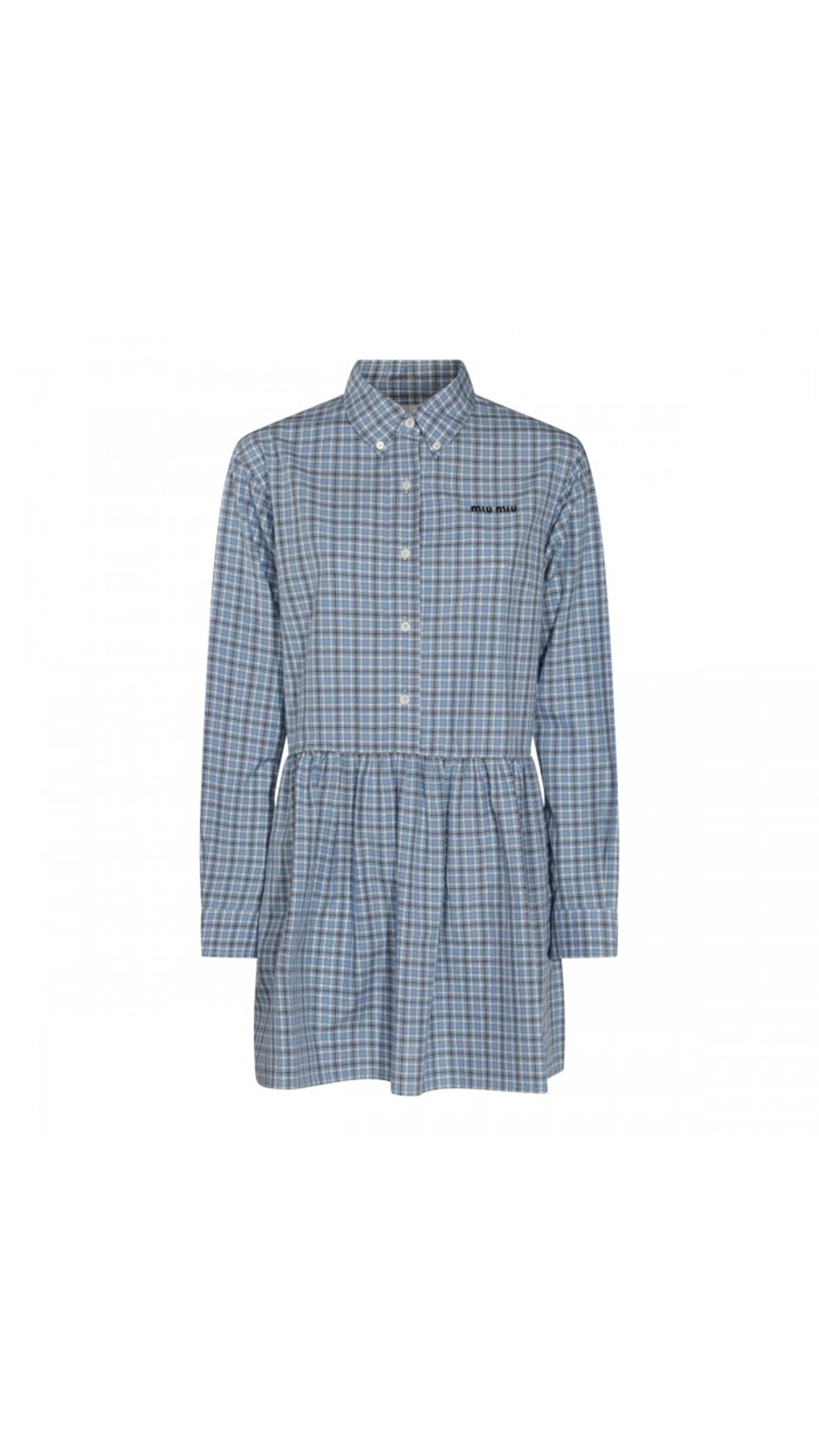 Cotton Dress - Blue