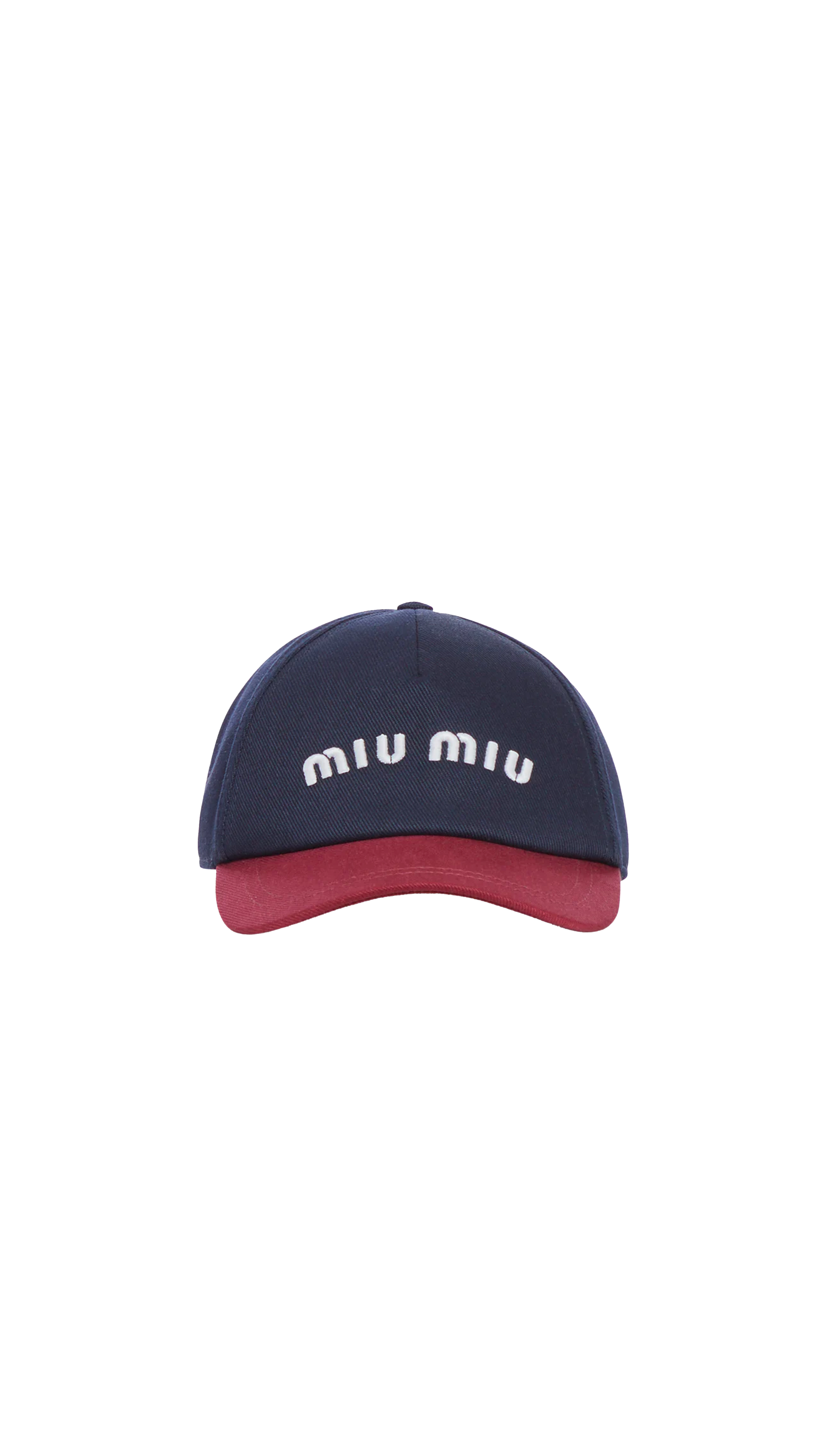 Drill Baseball Cap - Blue/Burgundy