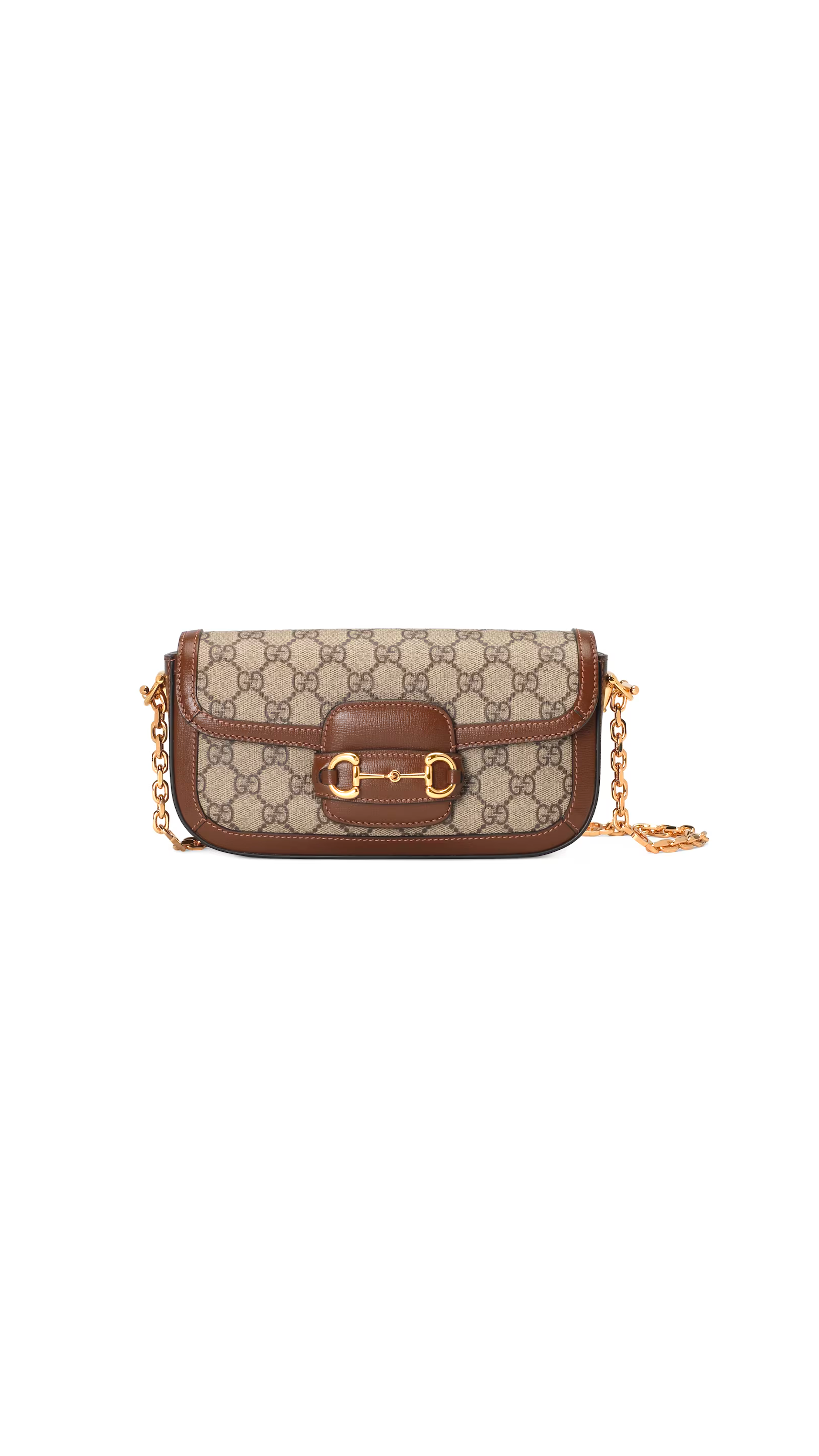 Horsebit 1955 Small Shoulder Bag - Ebony