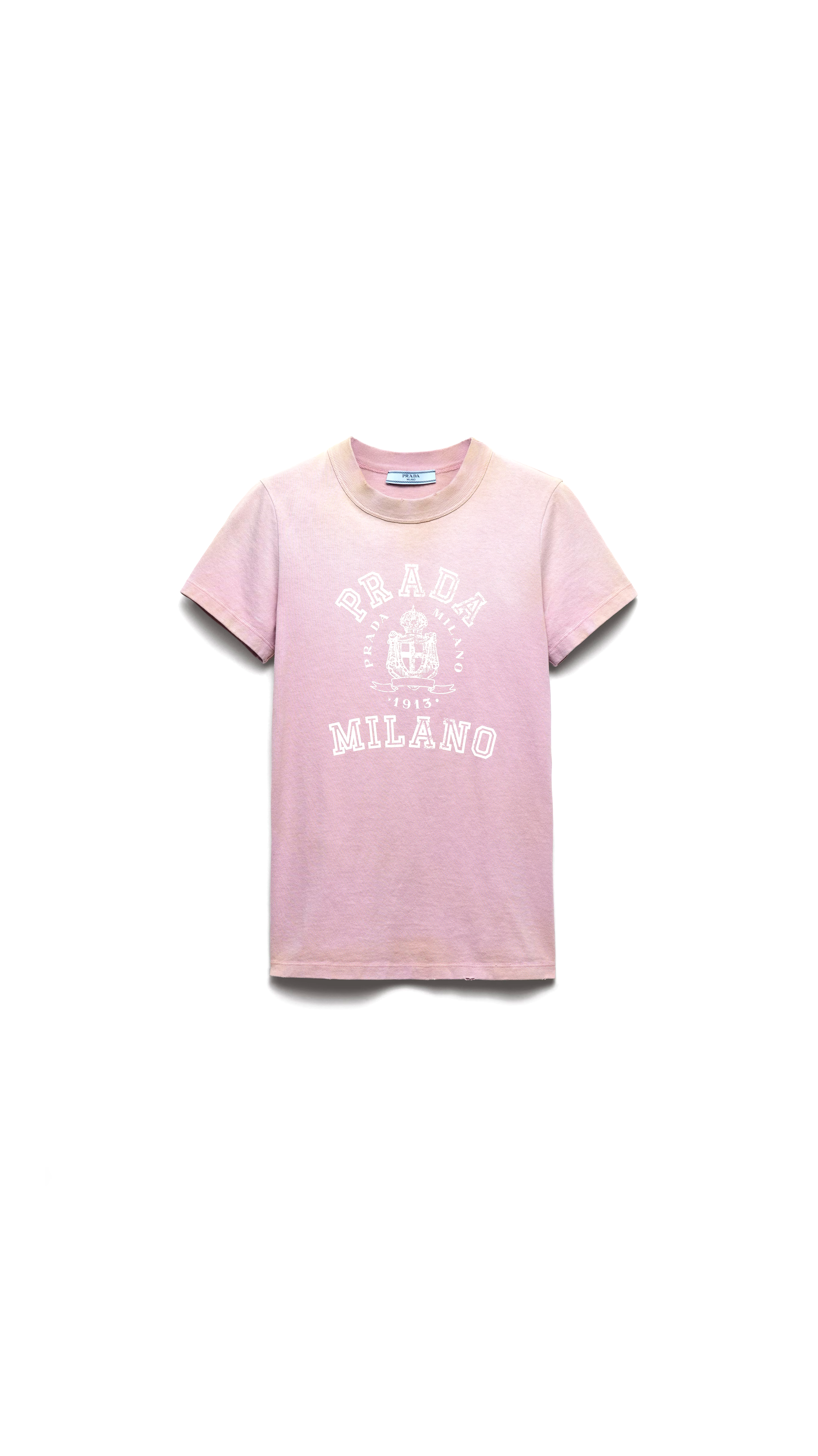 Printed Jersey T-shirt - Mauve