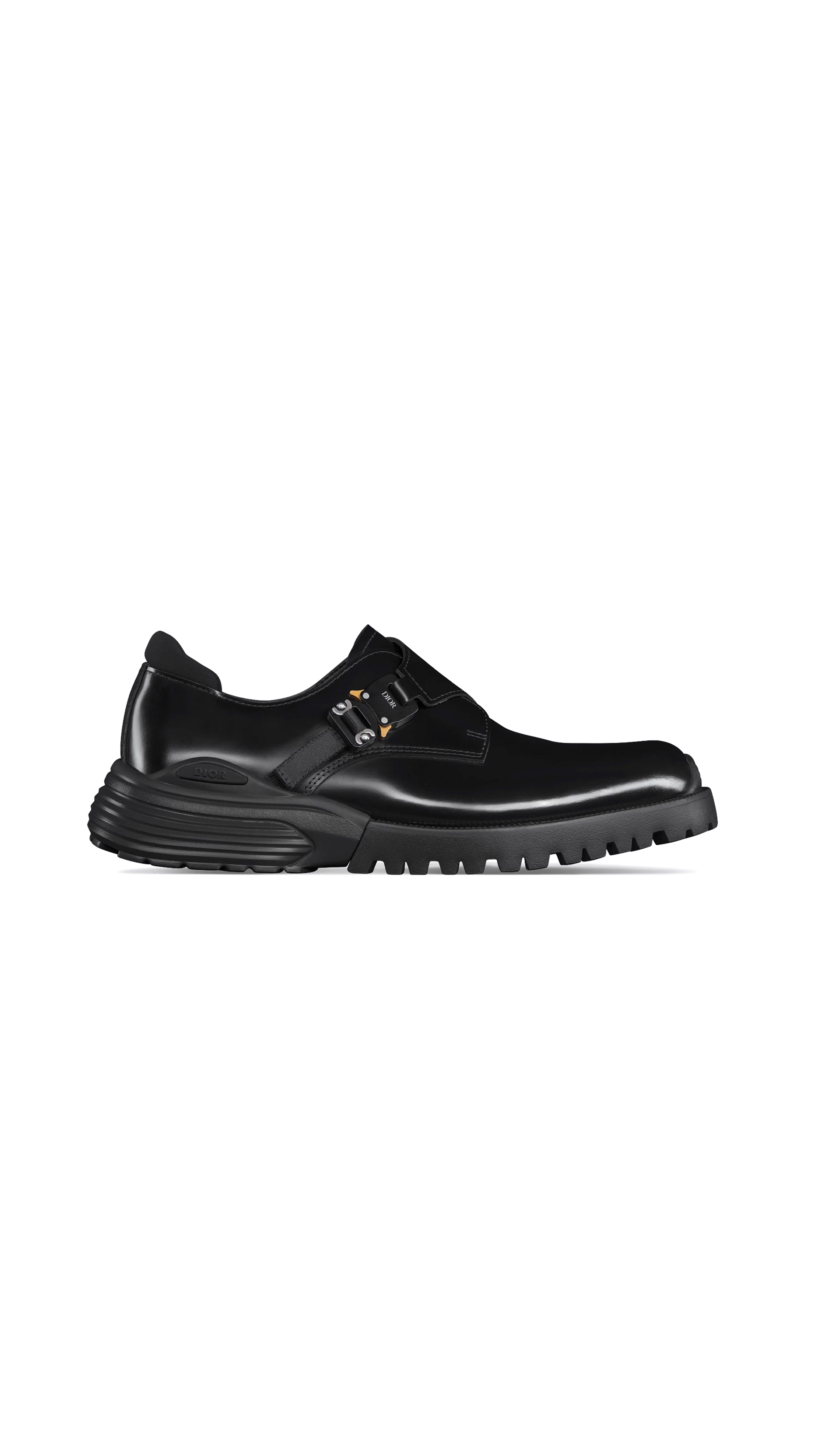 Dior Combat Monk Derby Shoes - Black