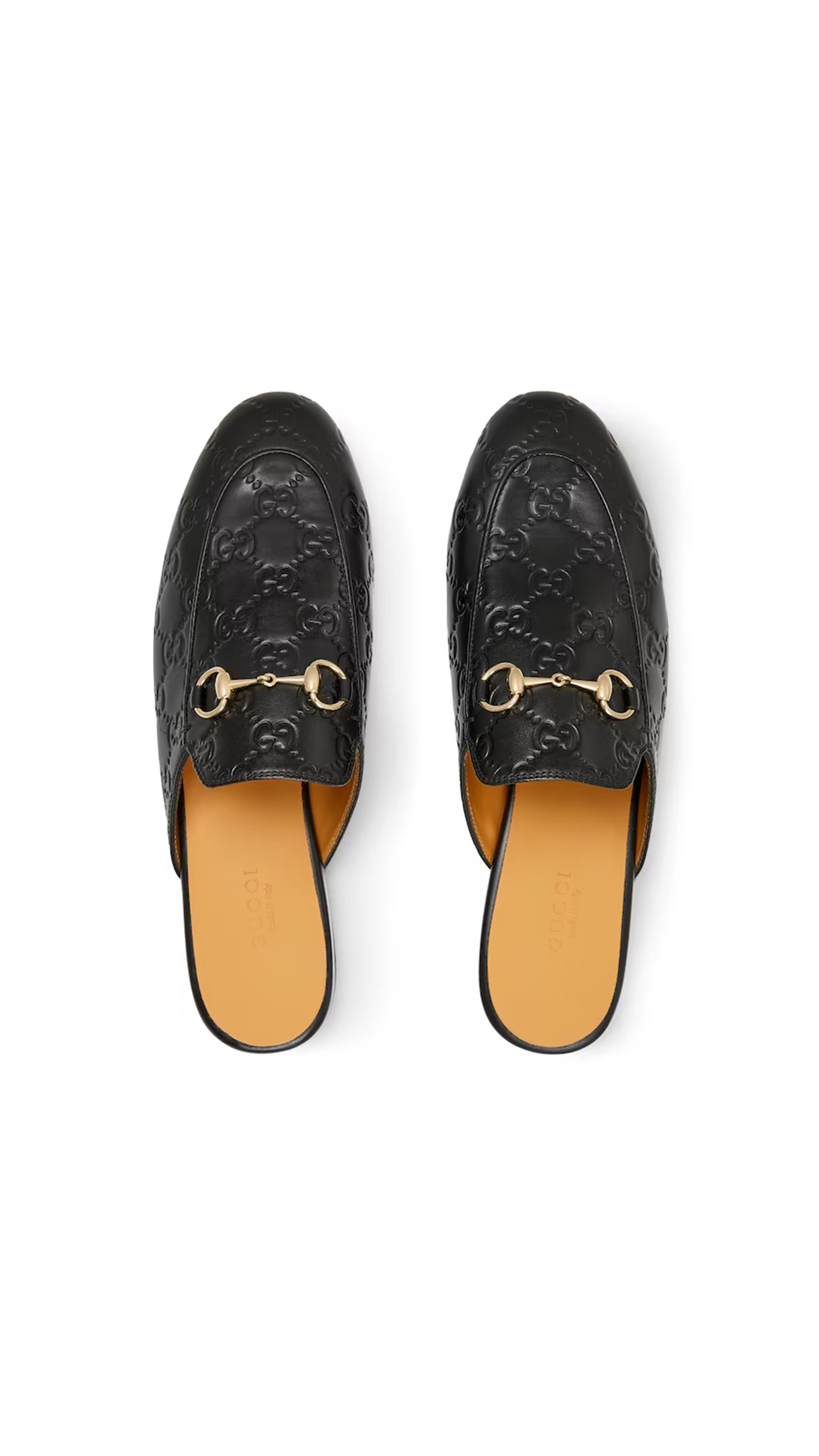 GG Princetown Slippers - Black