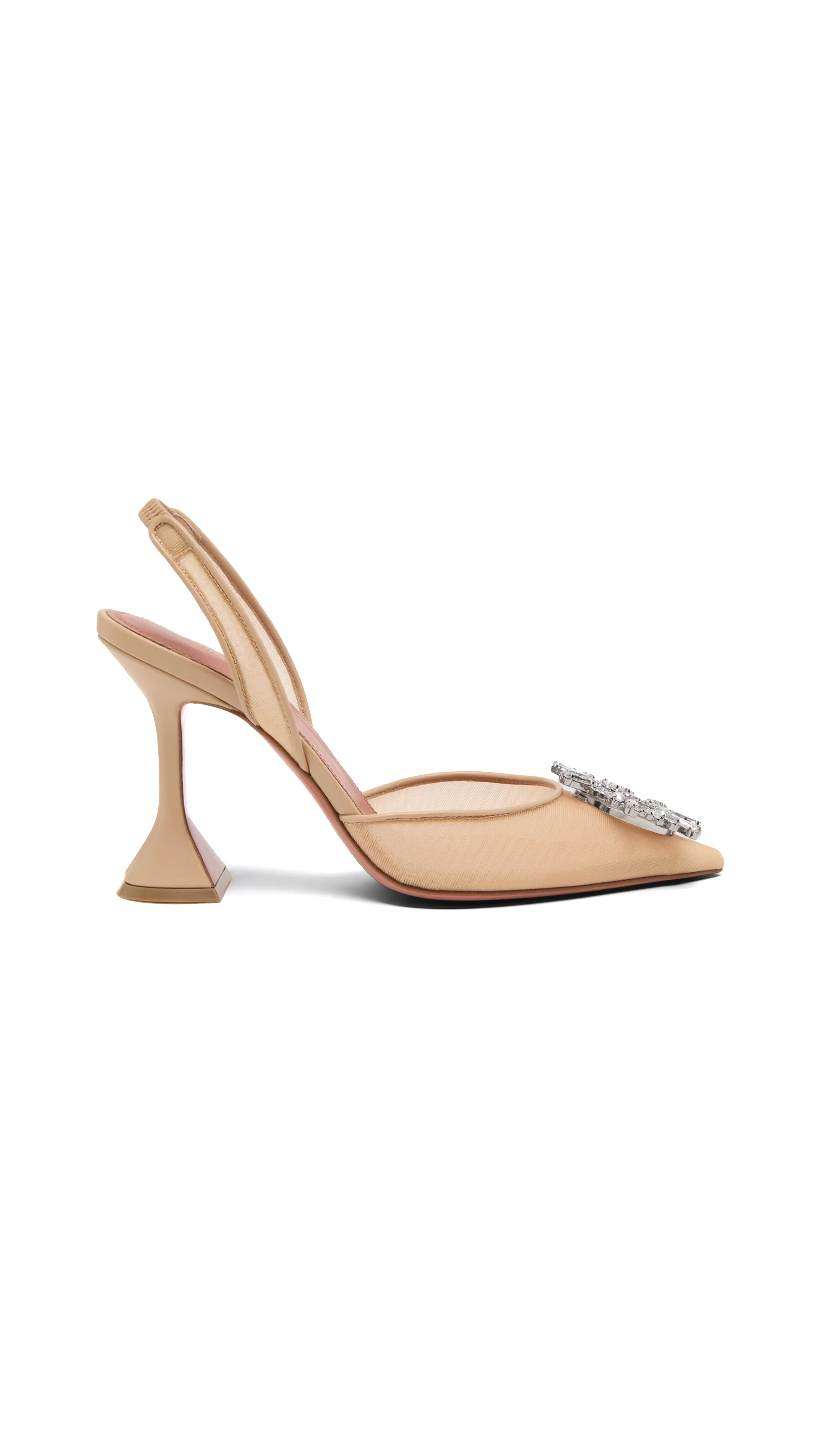 Begum Mesh Slingback - Beige