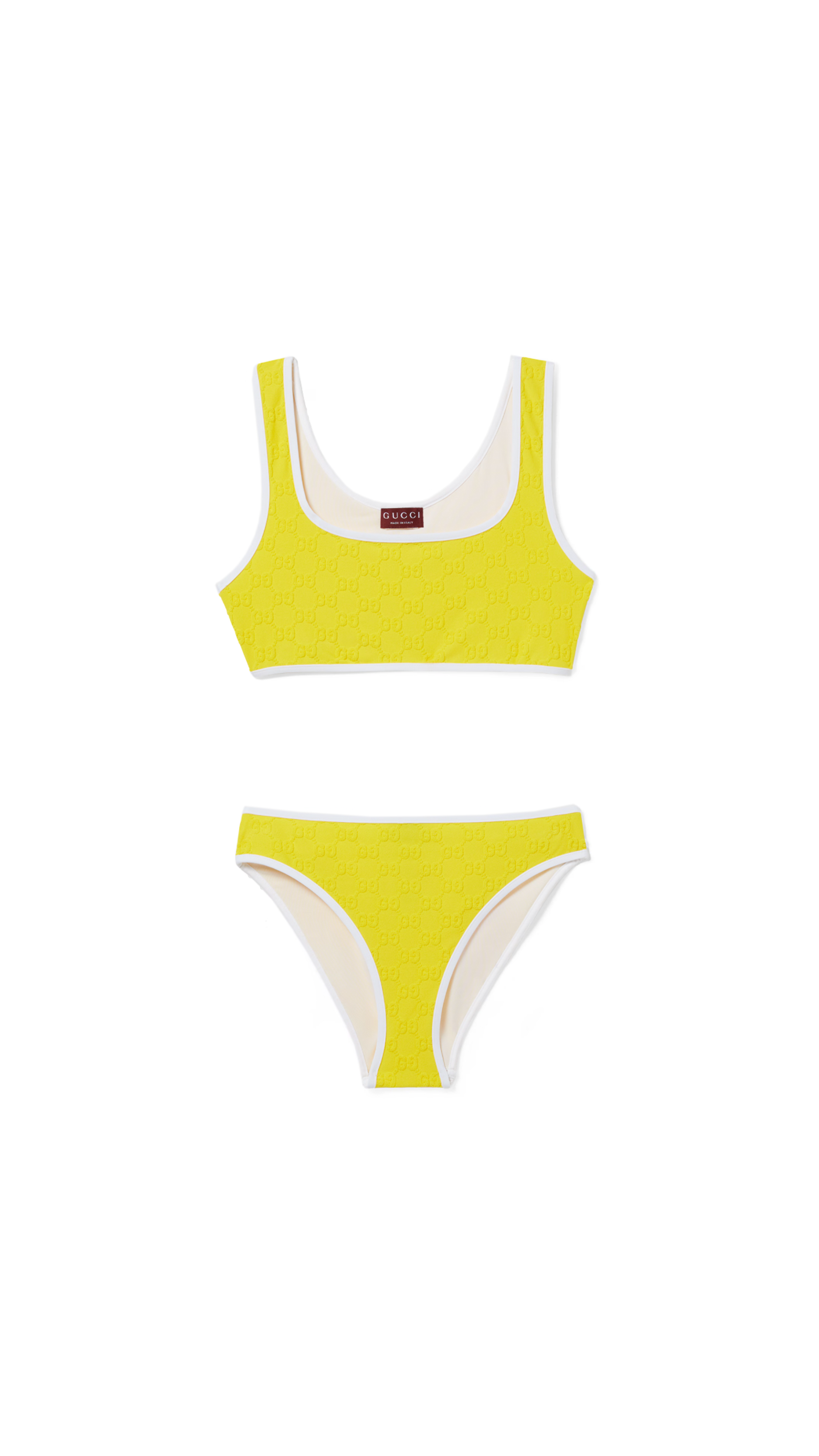 GG Terrycloth Bikini - Yellow