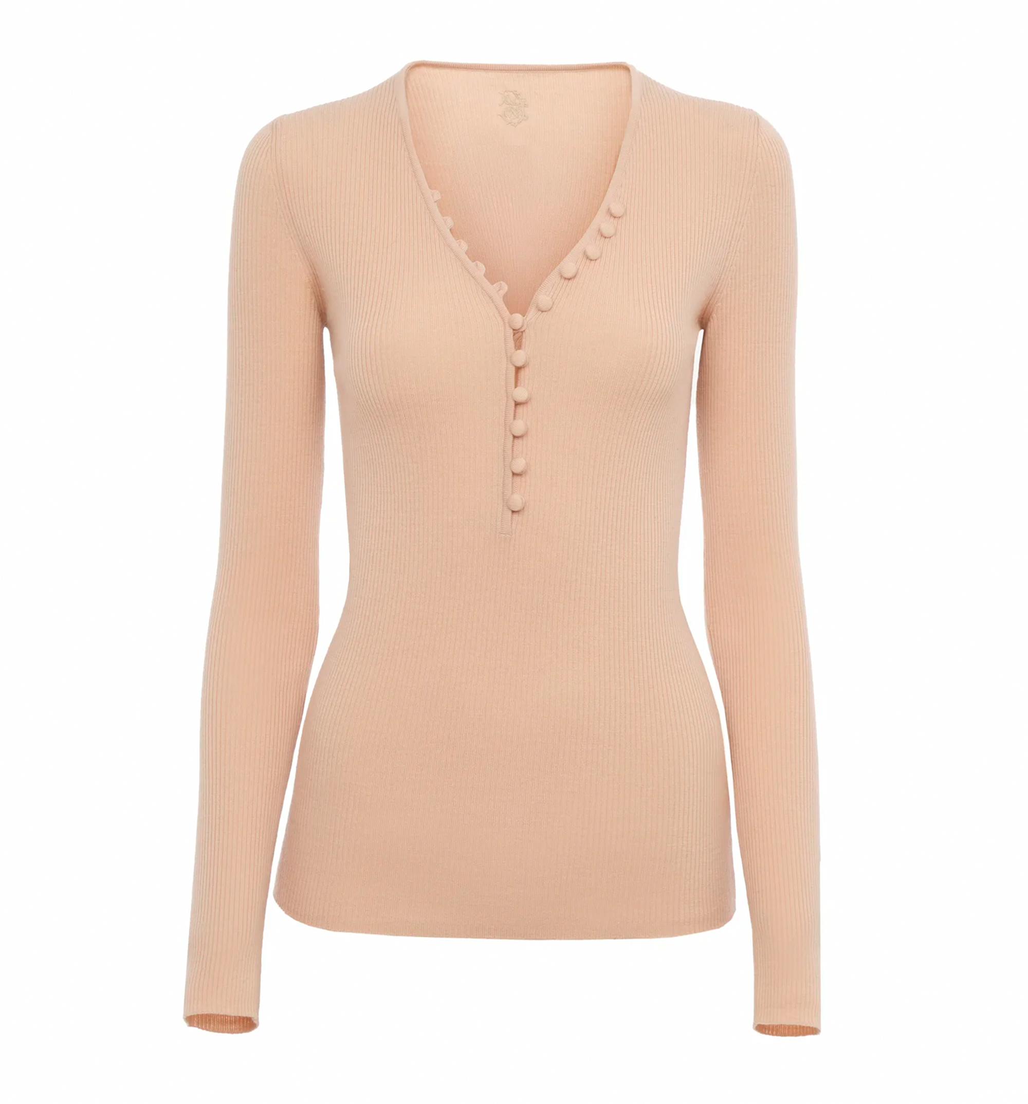 Henley Shirt in a Merino Wool Knit