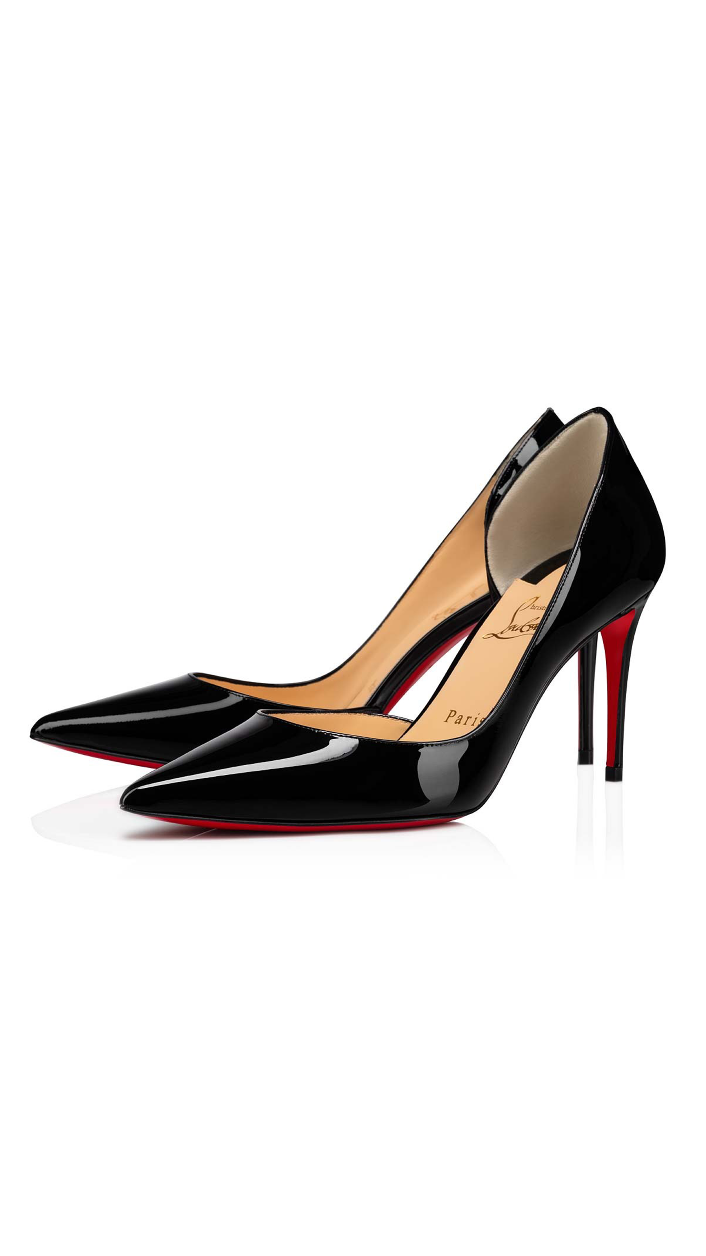 Iriza Patent Pumps - Black