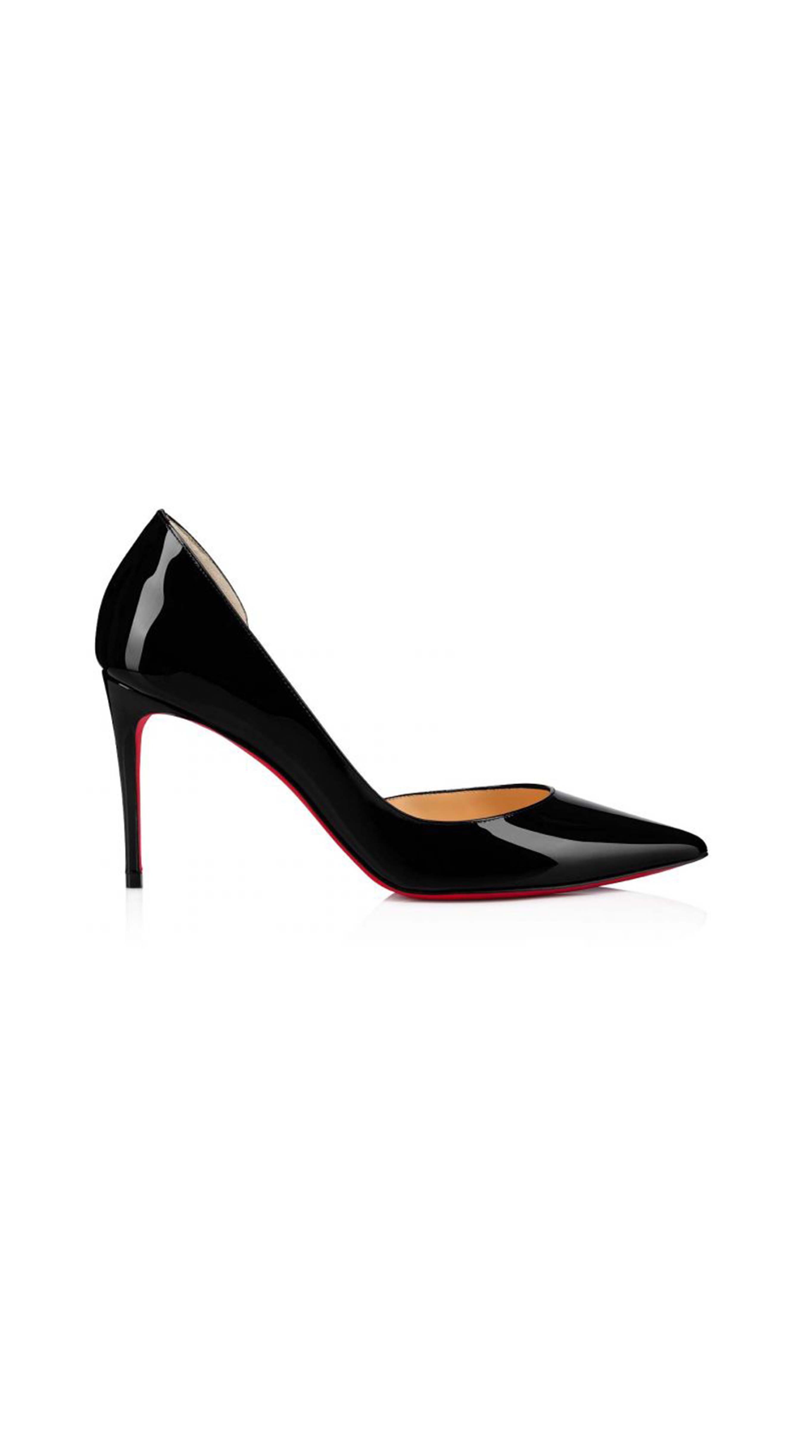 Iriza Patent Pumps - Black
