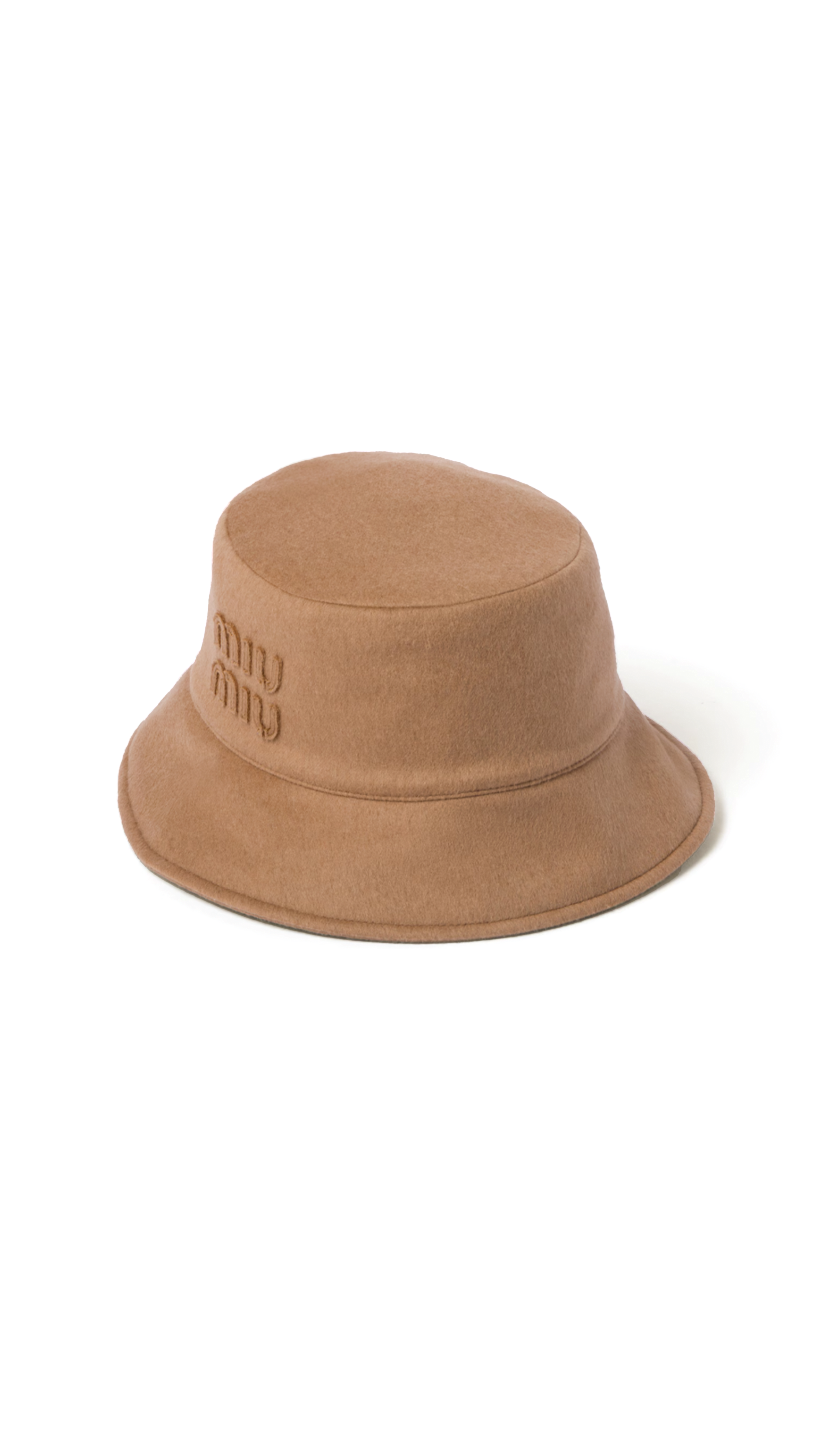 Wool Bucket Hat - Camel