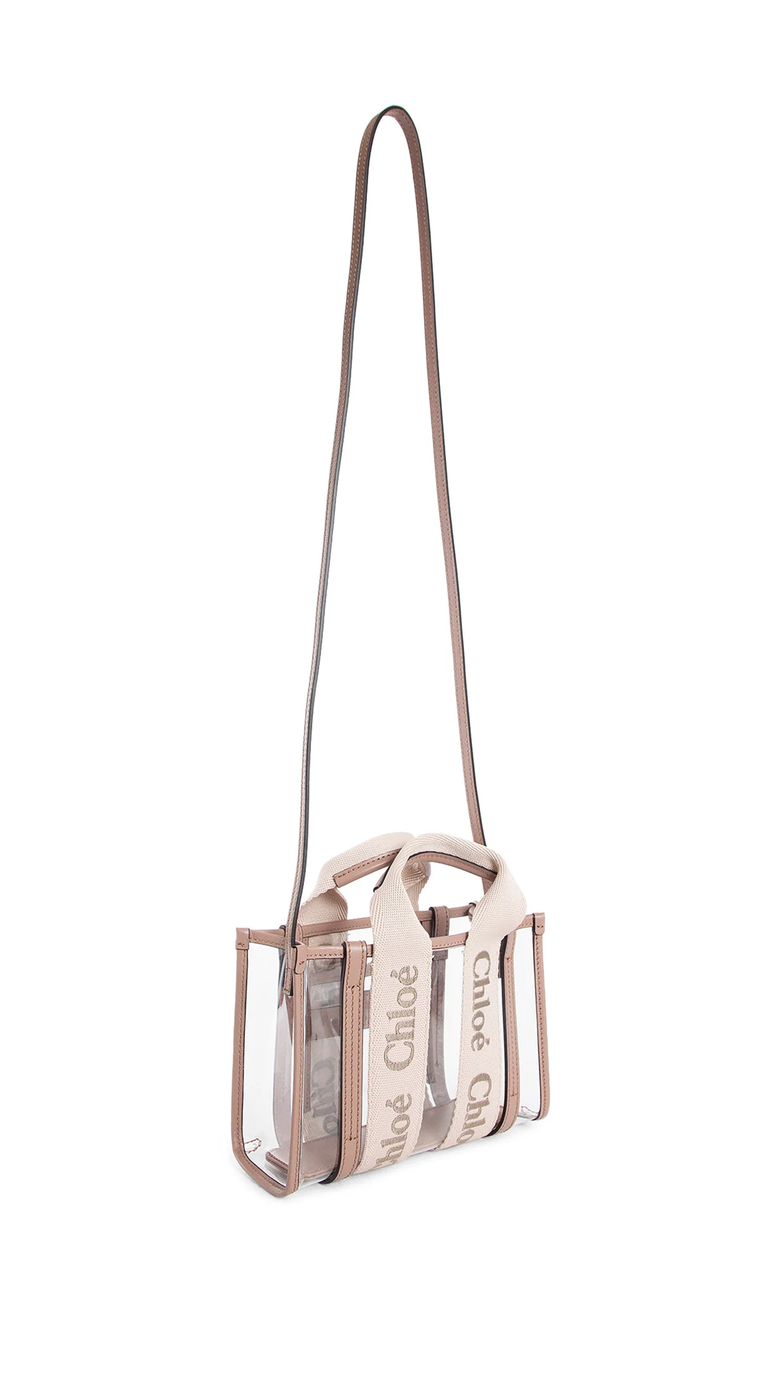 Mini Woody Tote Bag in Jelly - Blushy Beige