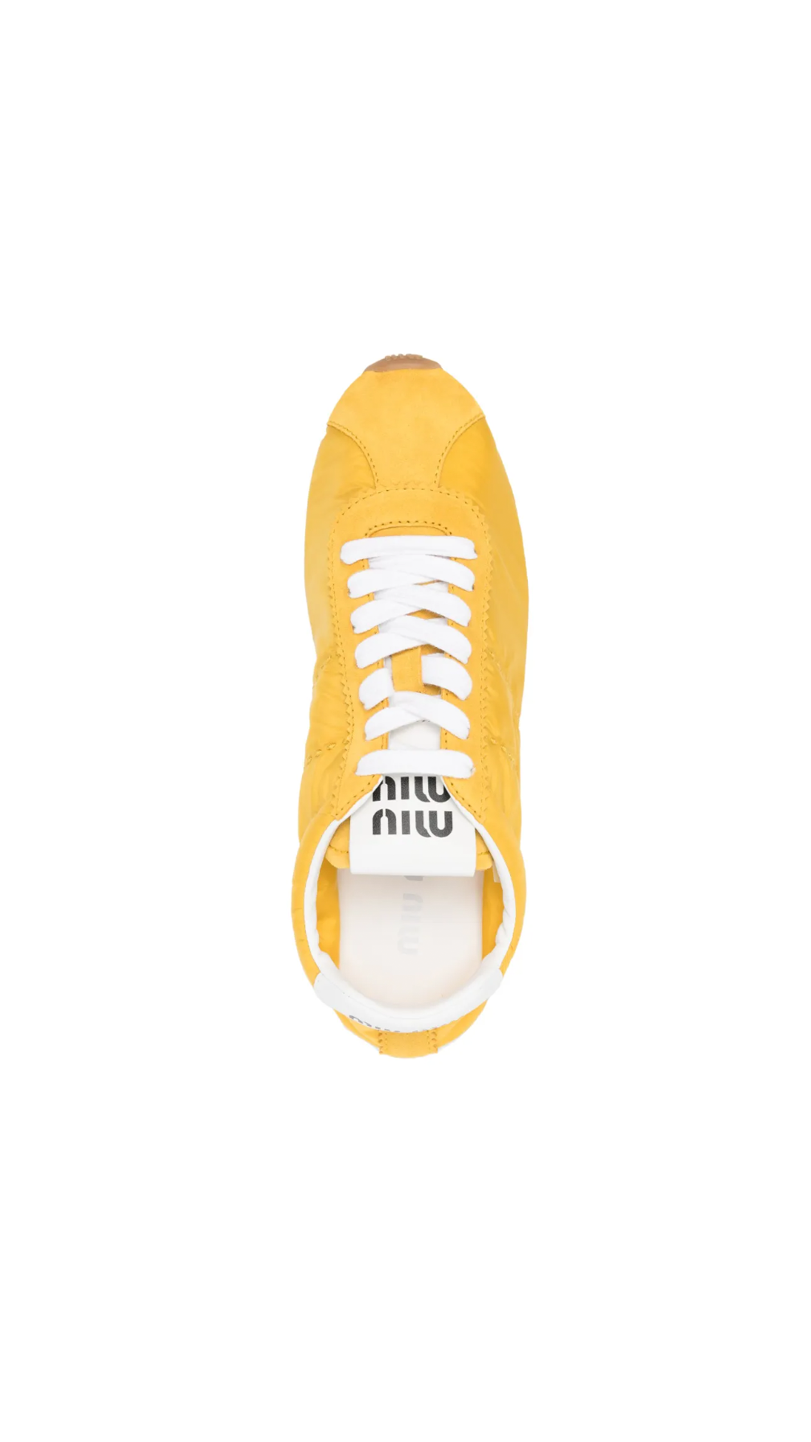 Plume Nylon & Suede Sneakers - Topaz