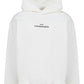 Reverse Logo Hoodie - White