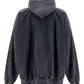 College 1917 Hoodie Oversized - Black