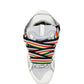 Leather Curb Sneakers - White