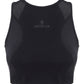 Logo Crop Top - Black