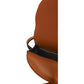 Marcie Nano Saddle Bag in Grained Calfskin - Tan