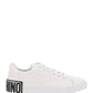 Logo-Print Sole Sneakers - White