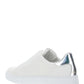 Gancini Sneaker - White / Silver