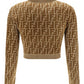 Cashmere Cropped Sweater - Camel