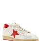 Ball Star Sneakers - White / Red