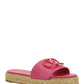 Vlogo Slide Espadrilles - Pink