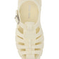 Rubber Platform Sandals - White
