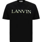 Embroidered Logo Short-Sleeve T-Shirt - Black