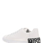 Logo-Print Sole Sneakers - White